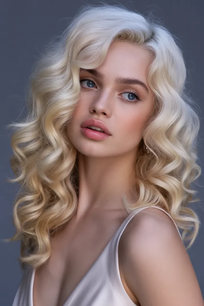 Voluminous Blowout Curls