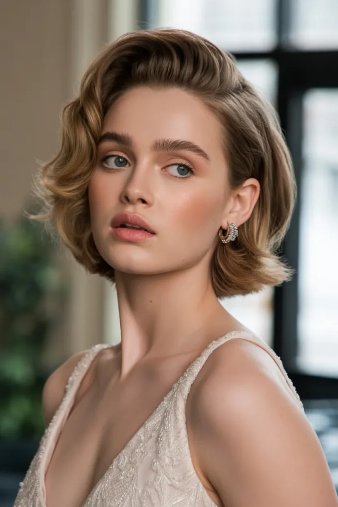 Volumized Crown Look