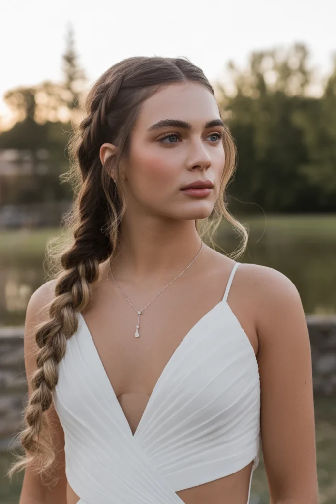 Waterfall Braid with Waves