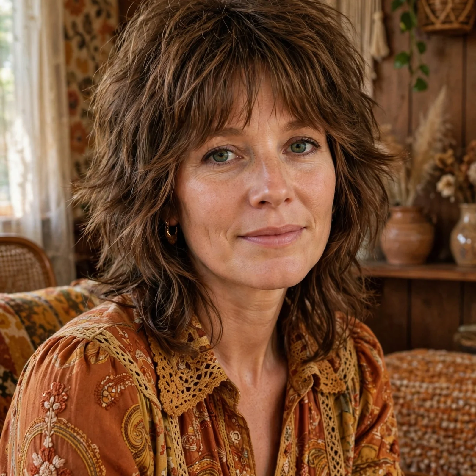 20 Iconic 70s Hairstyles for Women Making a Stylish Comeback in 2026: Shag Cut