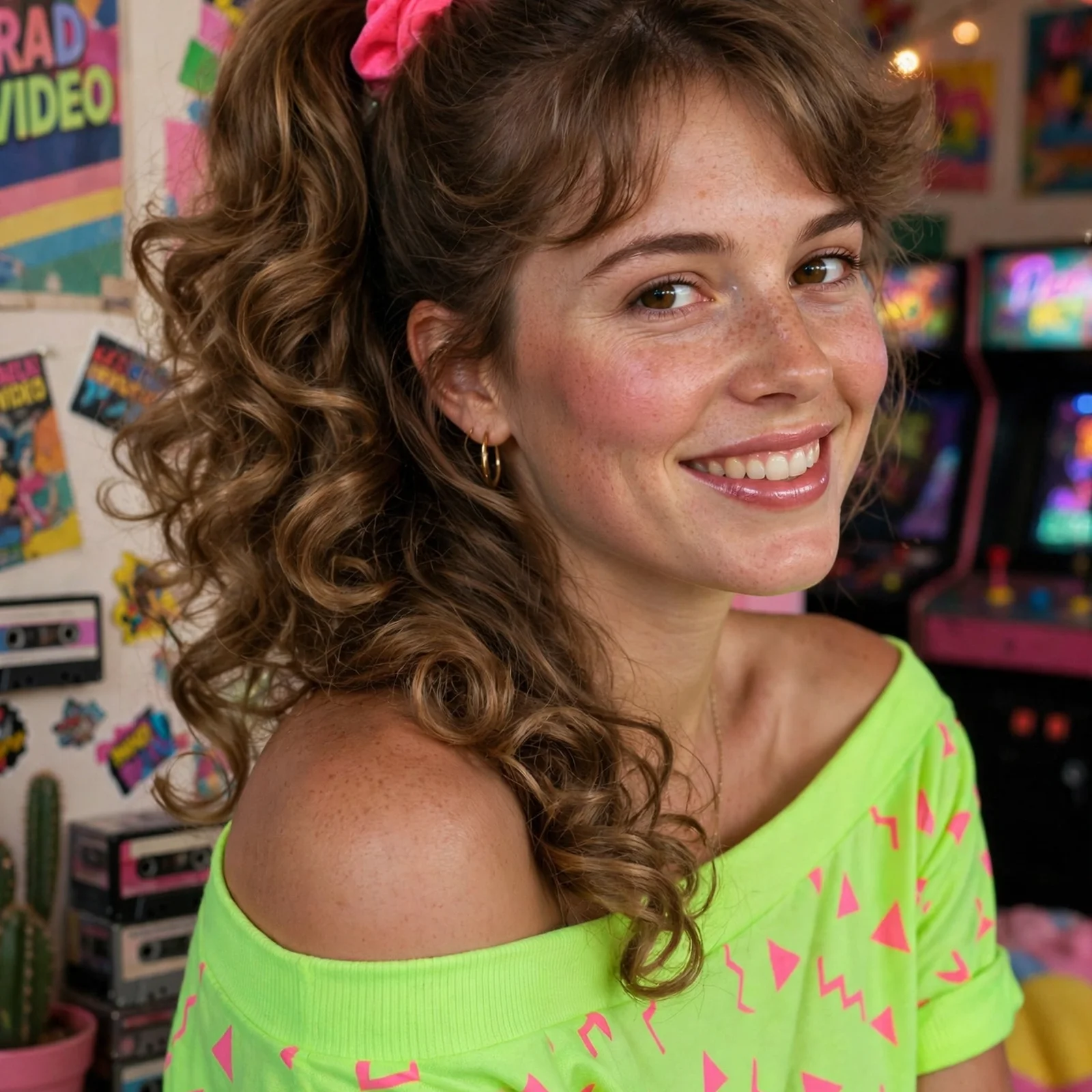 20 Bold 80s Hairstyles for Women That Are Back in Style for 2026: Side Ponytail