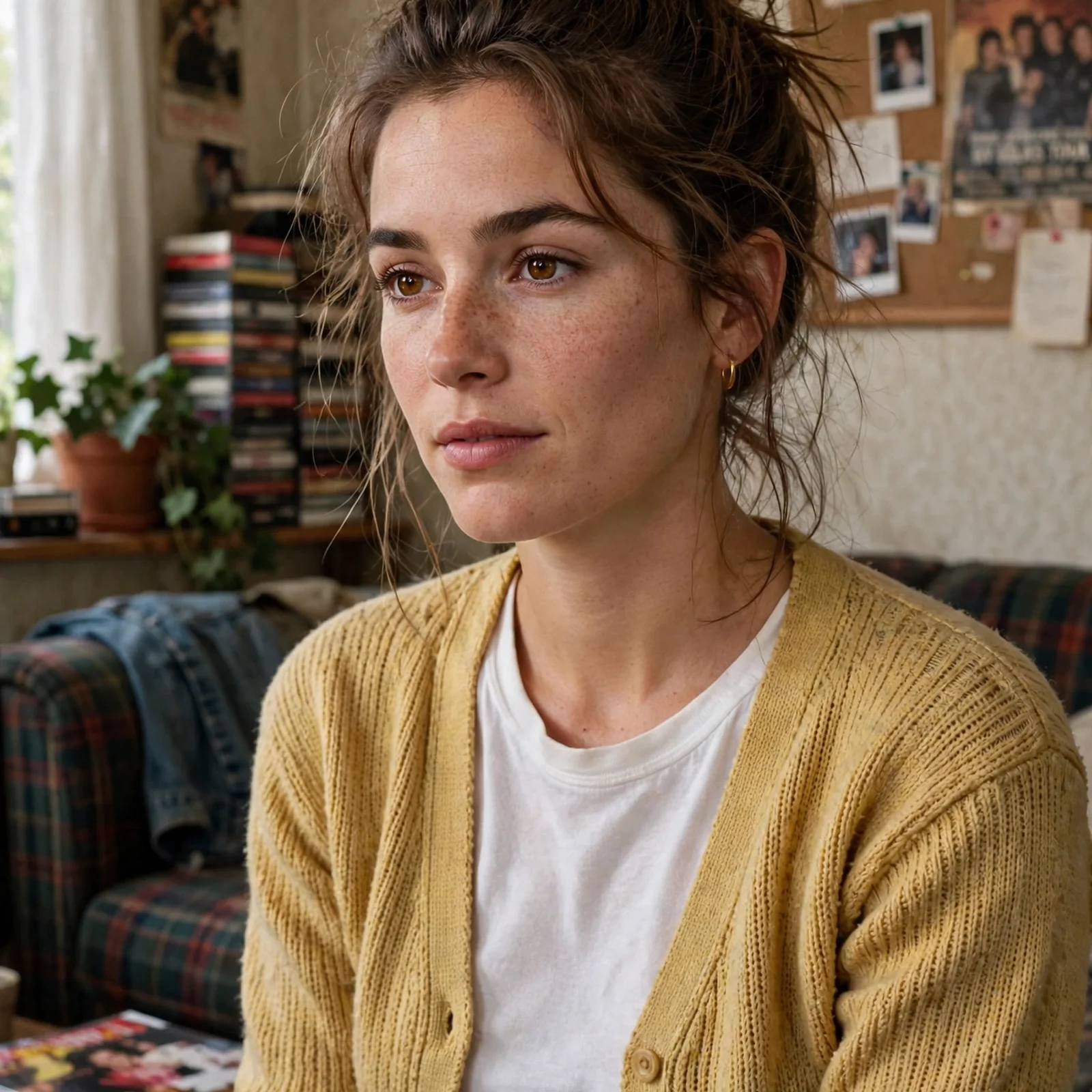 20 Iconic 90s Hairstyles for Women Making a Huge Comeback in 2026: High Messy Bun