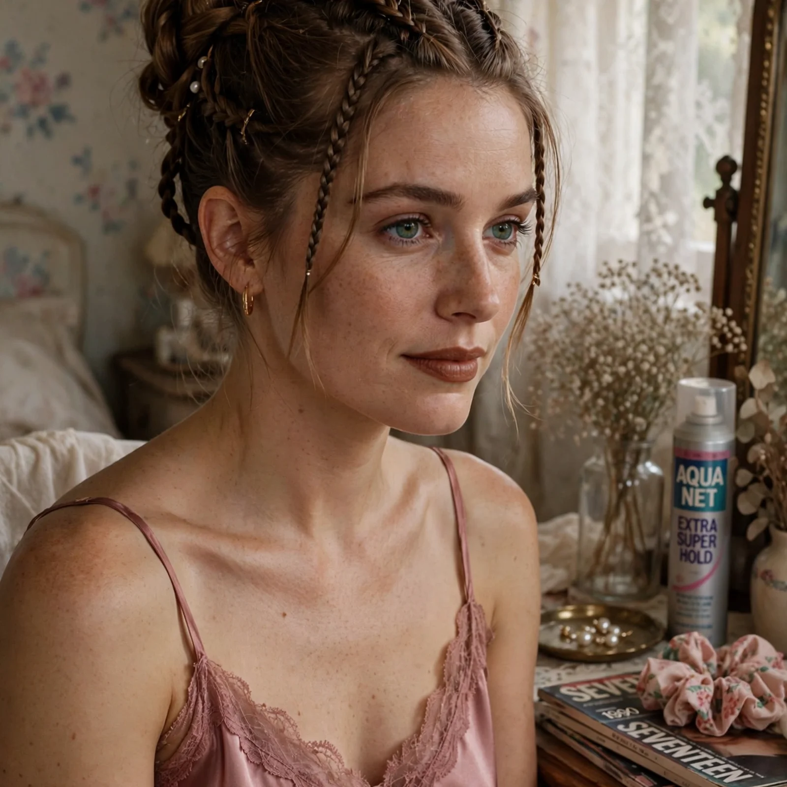 20 Iconic 90s Hairstyles for Women Making a Huge Comeback in 2026: Braided Updo