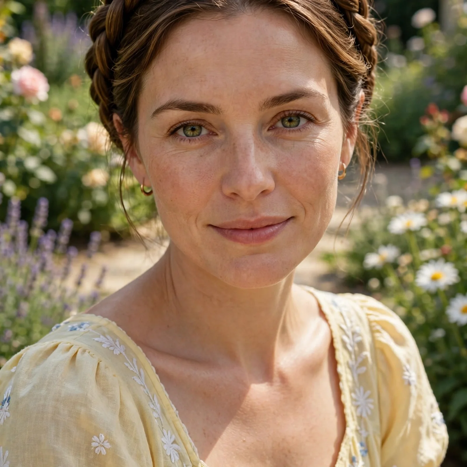 20 Anti-Frizz Hairstyles for Women That Stay Smooth in Humid Weather All Day: Crown Braid