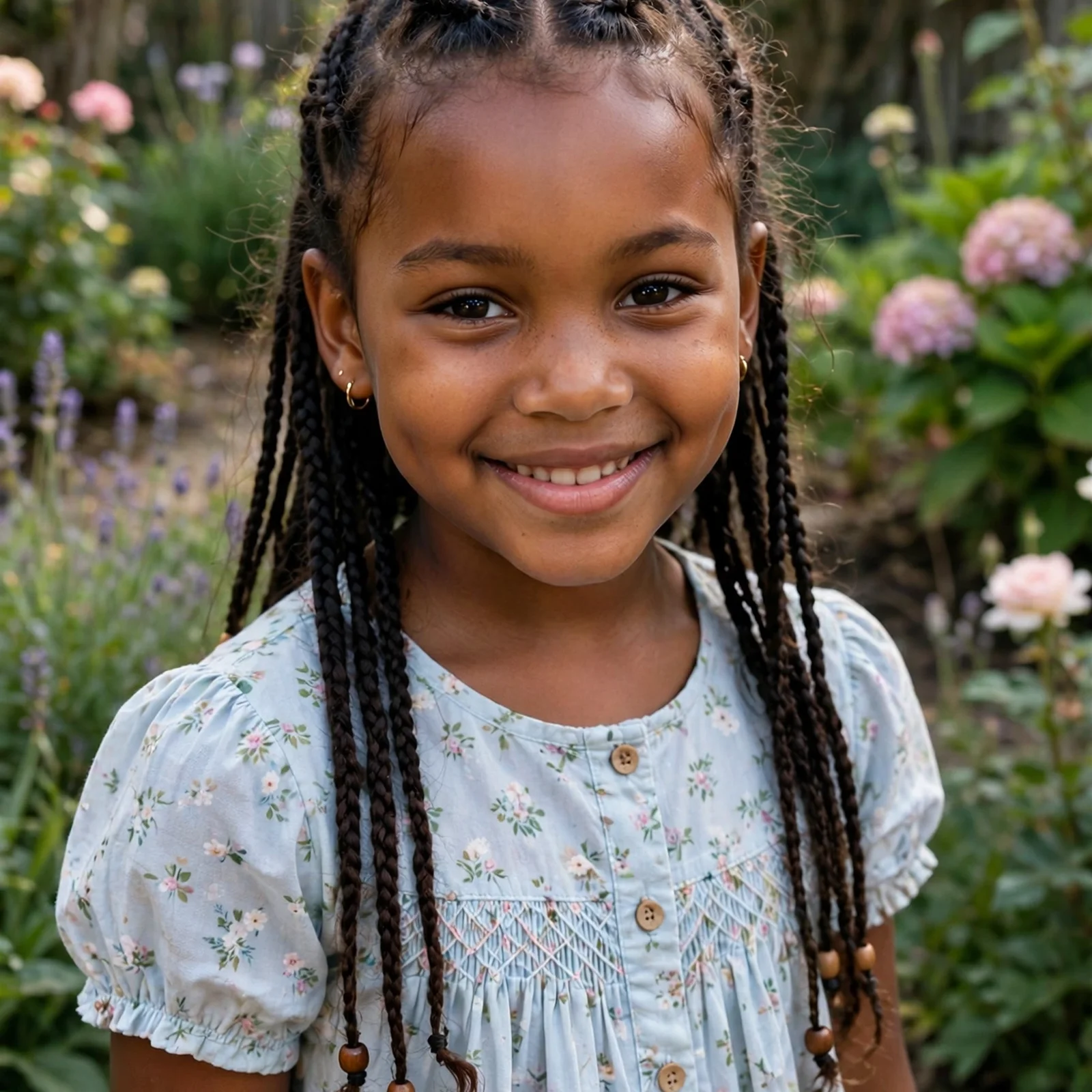 20 Adorable Black Kids Braids Hairstyles for Little Girls In 2026: Half-Up, Half-Down Braids