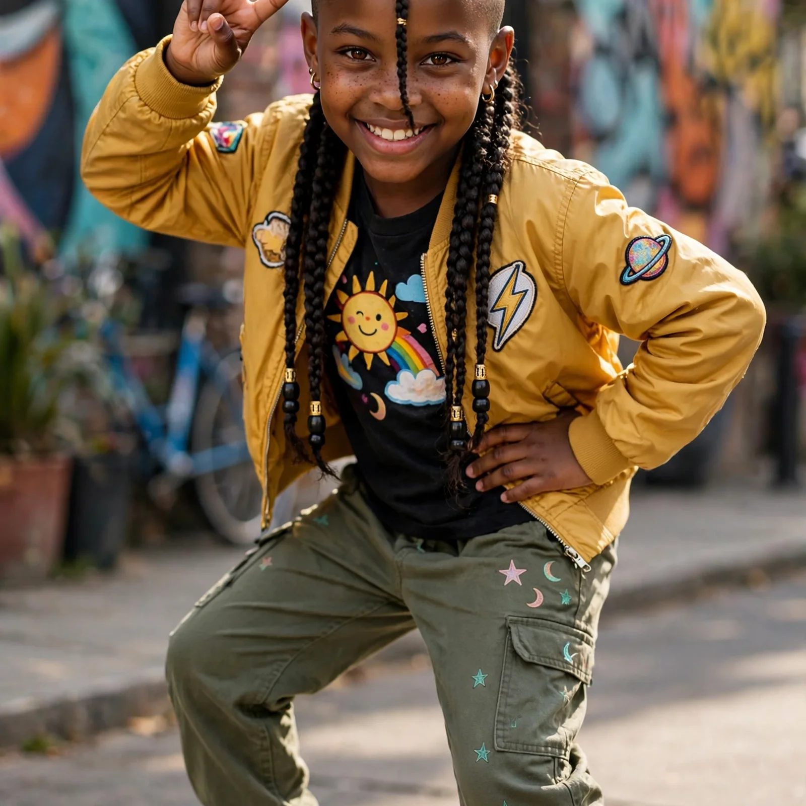 20 Adorable Black Kids Braids Hairstyles for Little Girls In 2026: Mohawk Braids