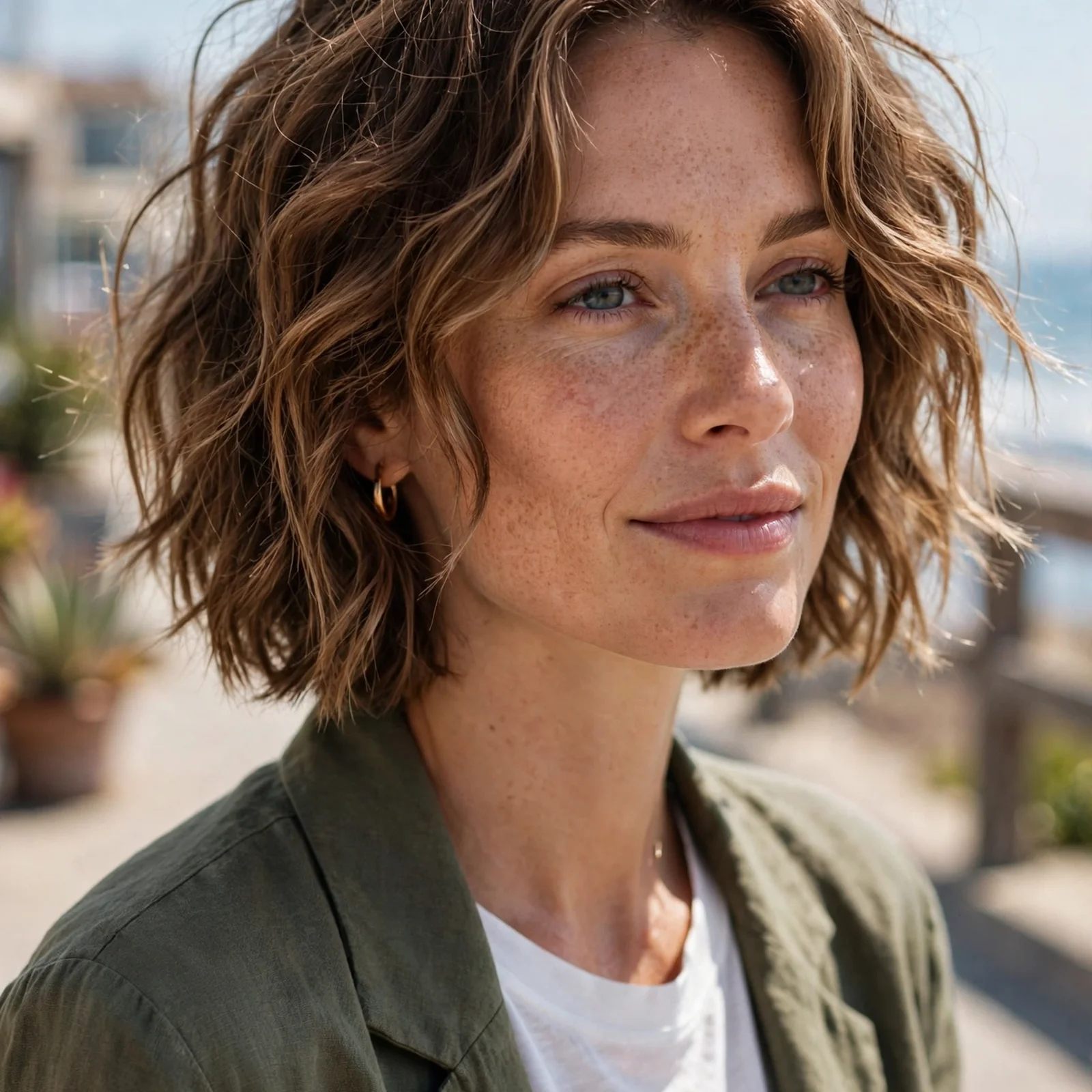 20 Modern Bob Hairstyles for Women That Are Chic & Timeless in 2026: Textured Wavy Bob