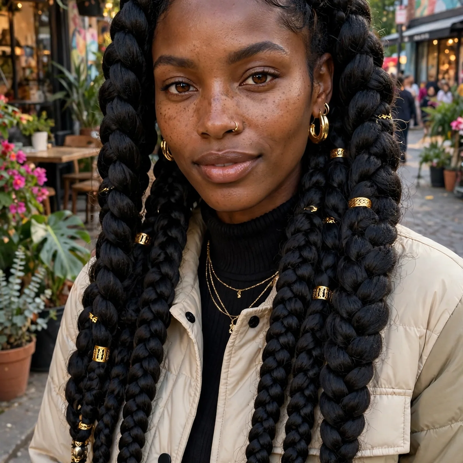 20 Stunning Box Braids Hairstyles for Women You'll Want to Try in 2026: Jumbo Box Braids