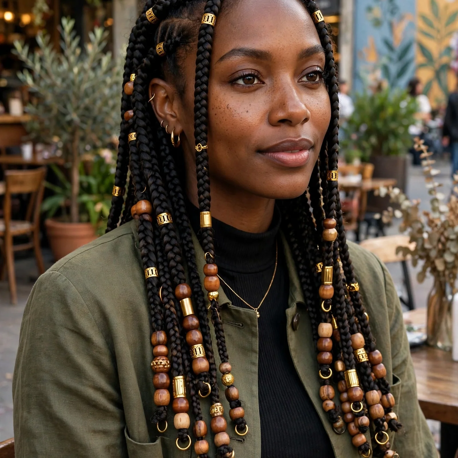 20 Stunning Box Braids Hairstyles for Women You'll Want to Try in 2026: Box Braids with Beads
