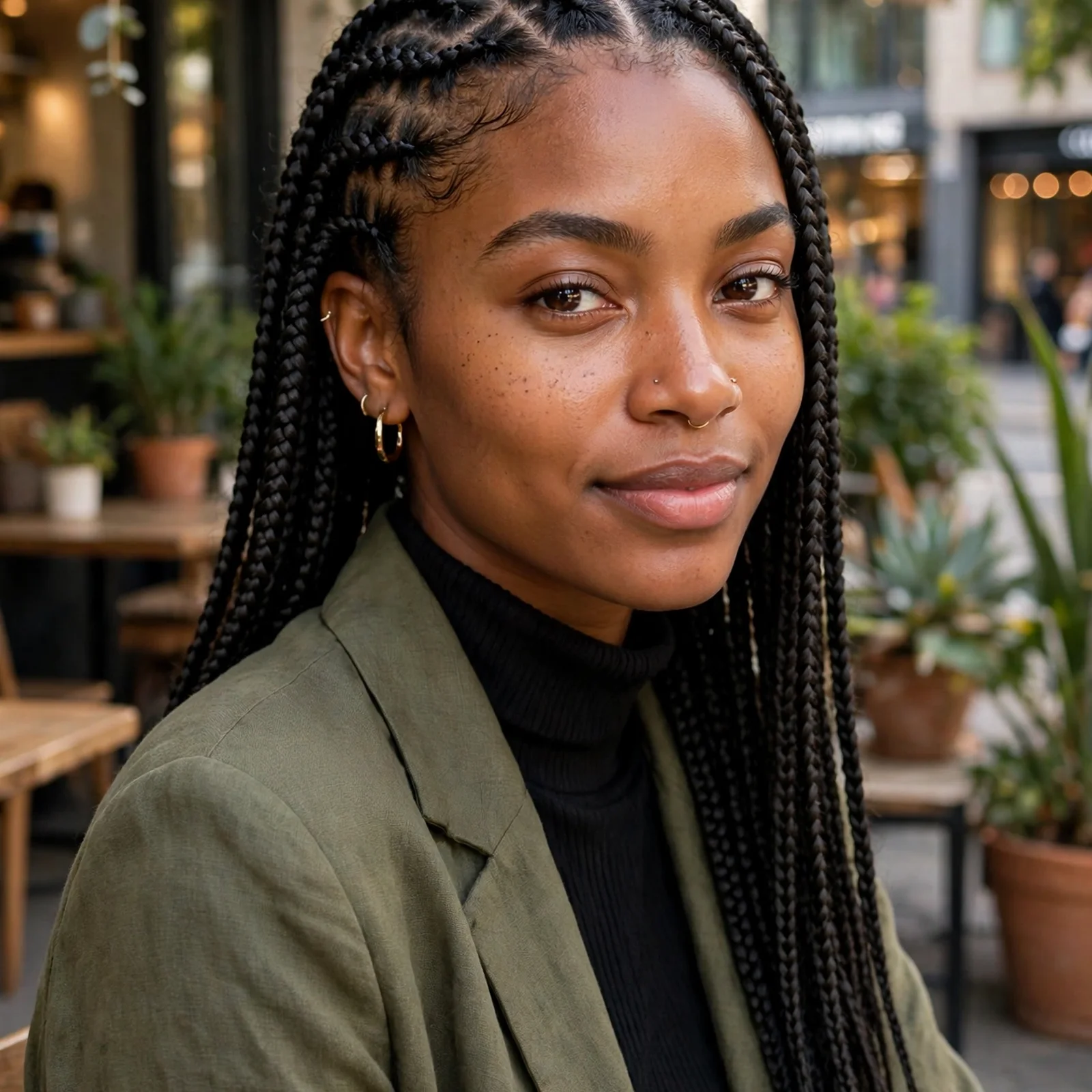 20 Stunning Box Braids Hairstyles for Women You'll Want to Try in 2026: Knotless Box Braids