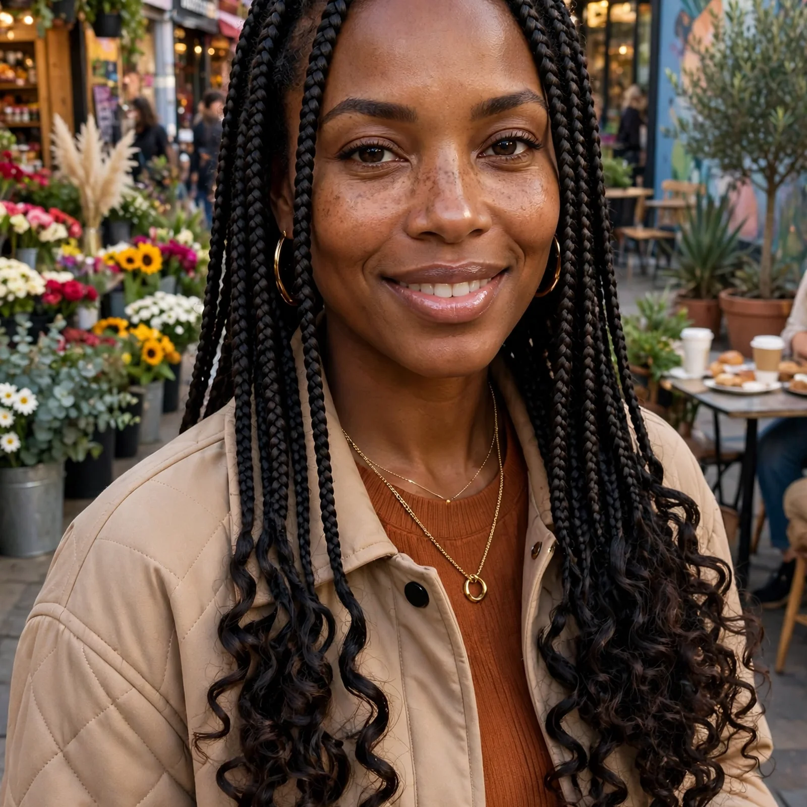 20 Stunning Box Braids Hairstyles for Women You'll Want to Try in 2026: Box Braids with Curly Ends