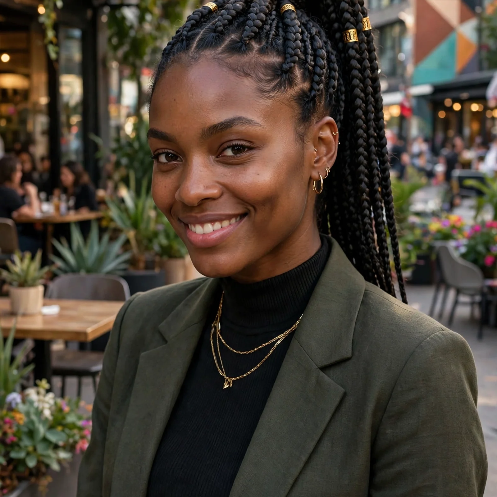20 Stunning Box Braids Hairstyles for Women You'll Want to Try in 2026: High Ponytail with Box Braids