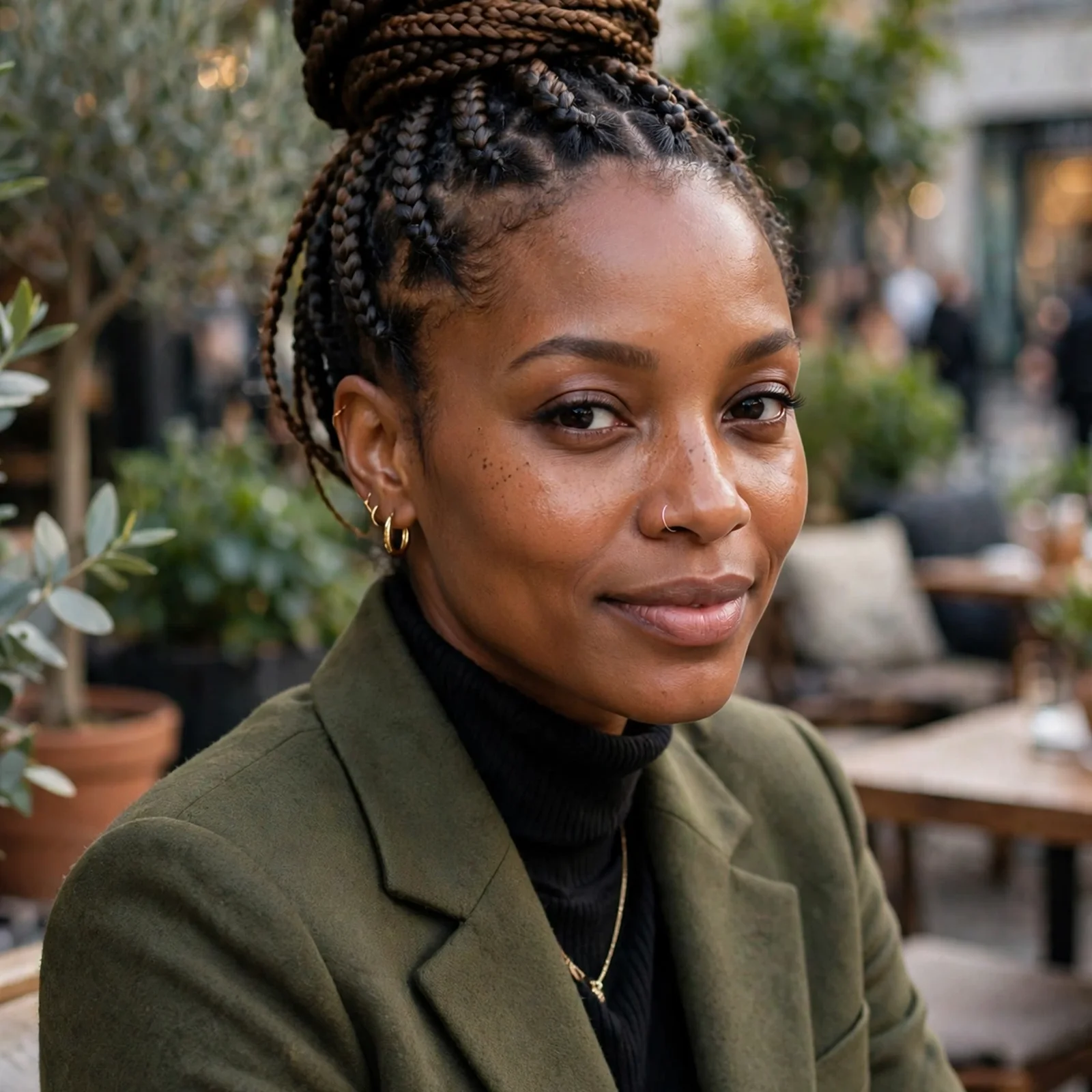 20 Stunning Box Braids Hairstyles for Women You'll Want to Try in 2026: Box Braids Bun