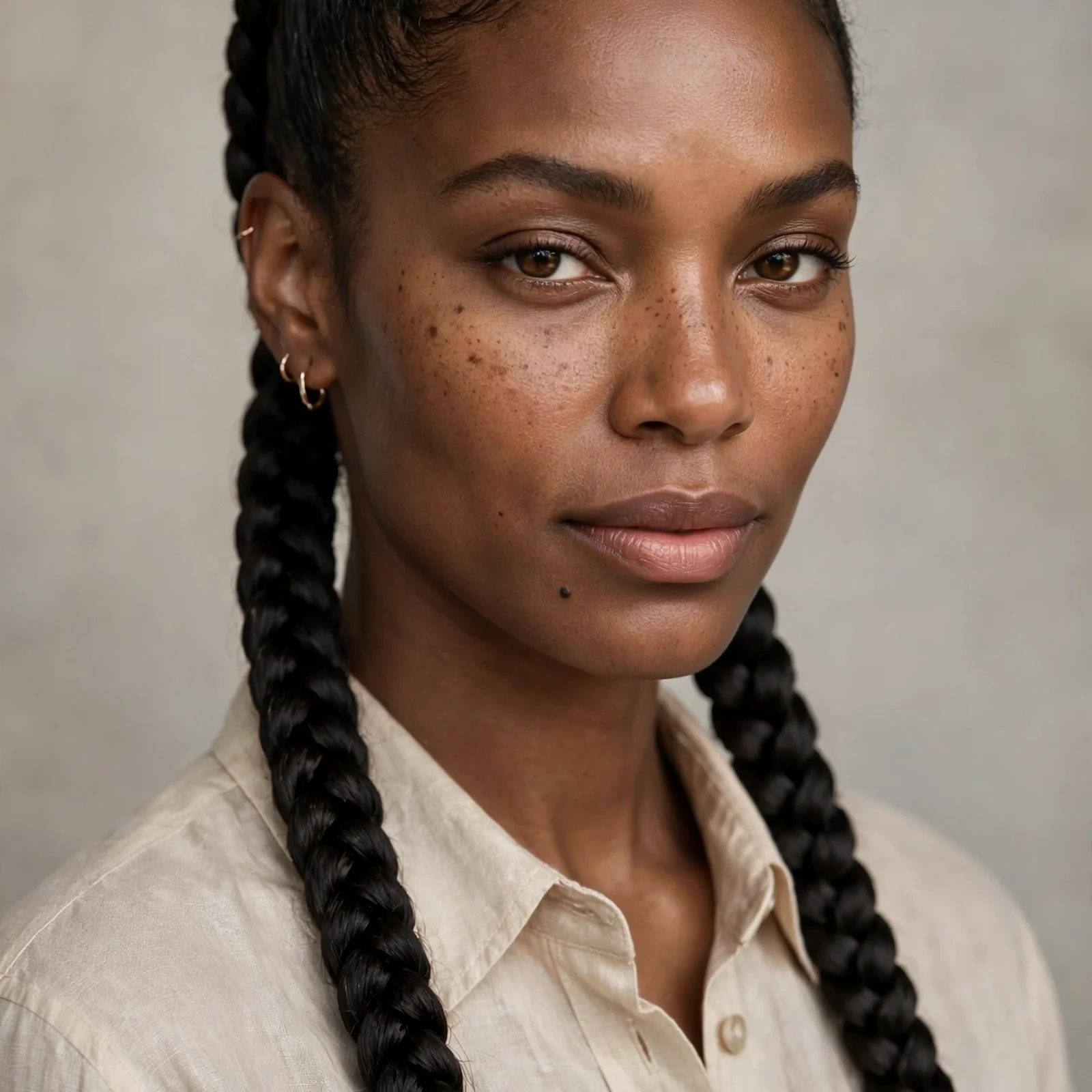 20 Gorgeous Cornrow Hairstyles for Black Women That Slay in 2026: Two Feed-In Cornrows