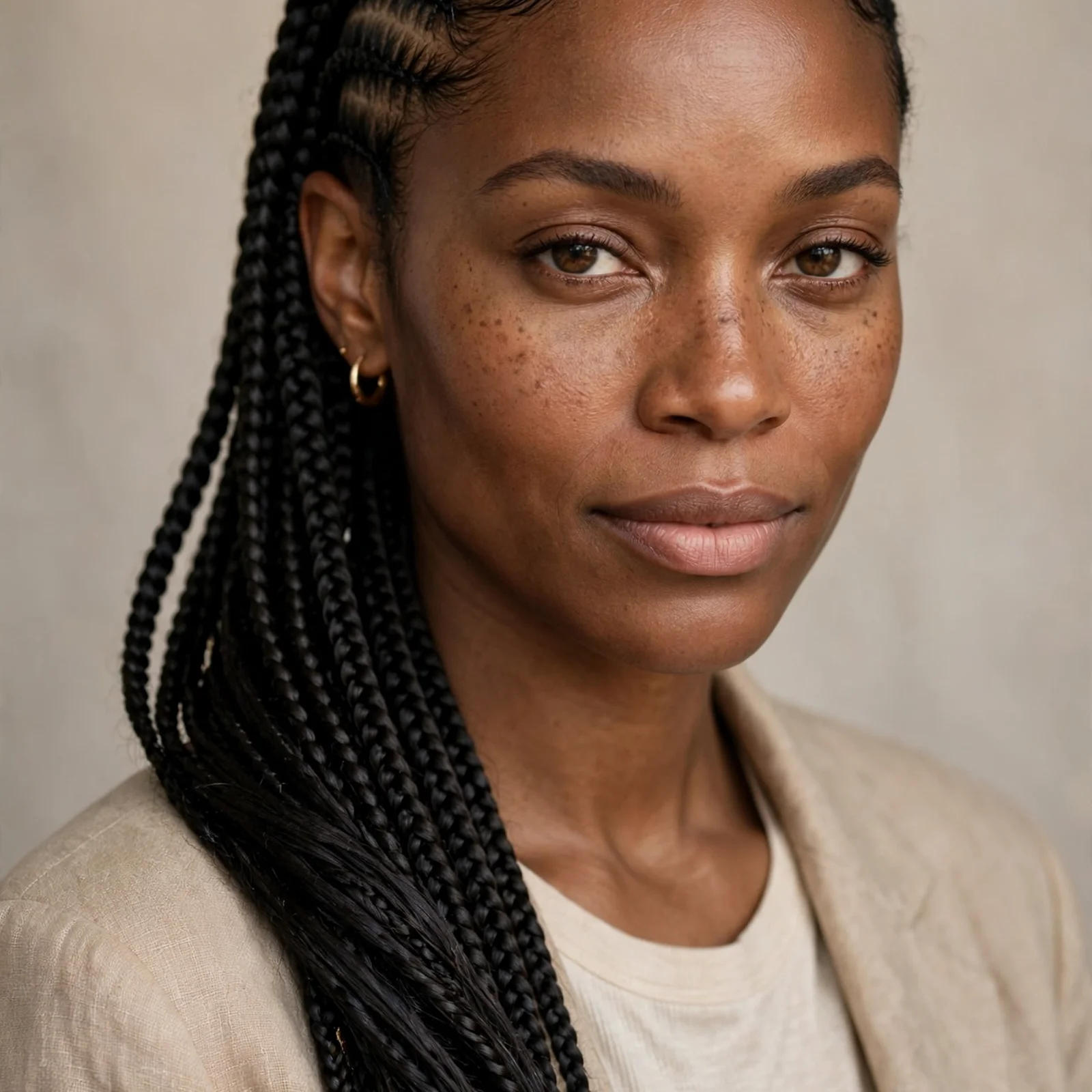 20 Gorgeous Cornrow Hairstyles for Black Women That Slay in 2026: Cornrow Side Part