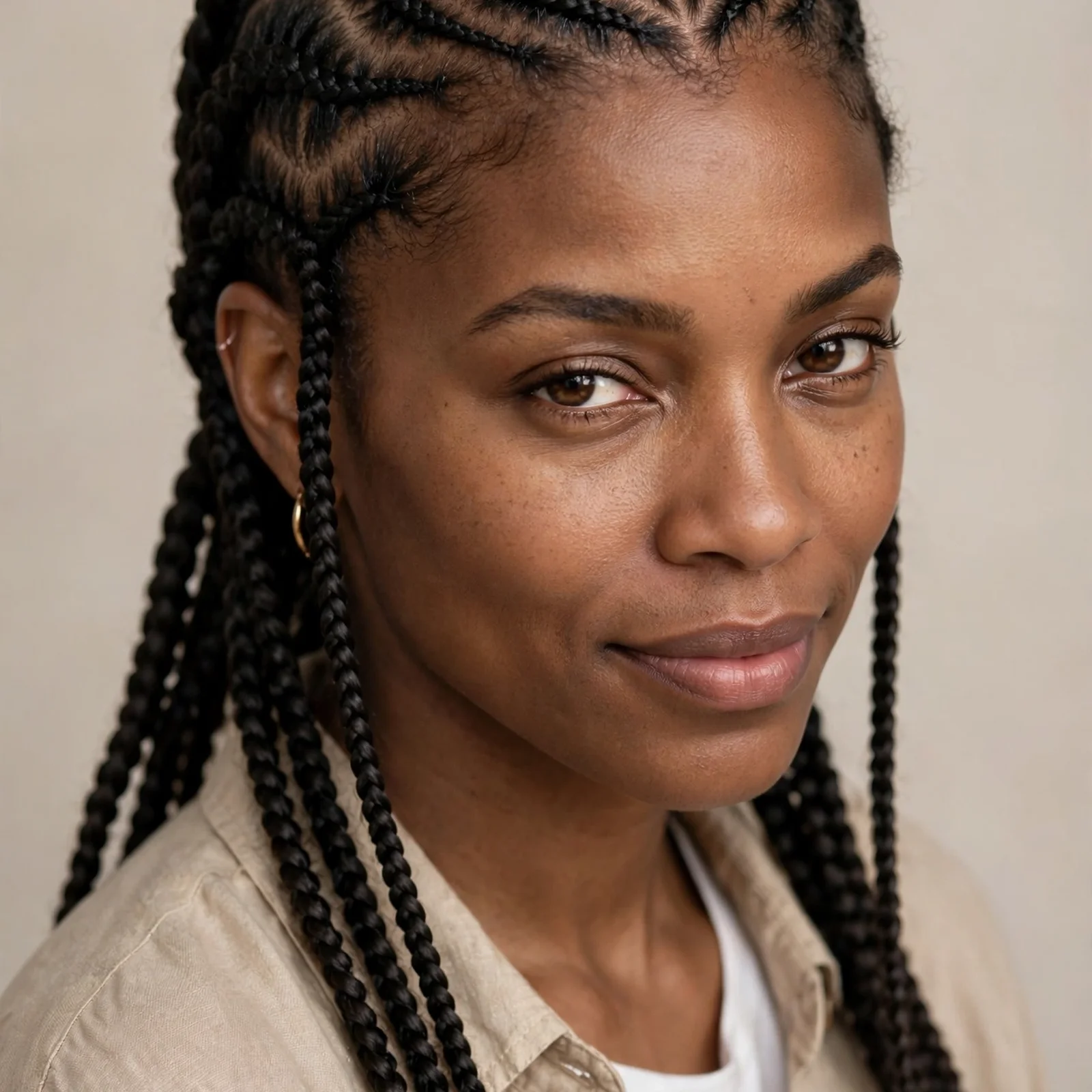 20 Gorgeous Cornrow Hairstyles for Black Women That Slay in 2026: Heart-Shaped Cornrows
