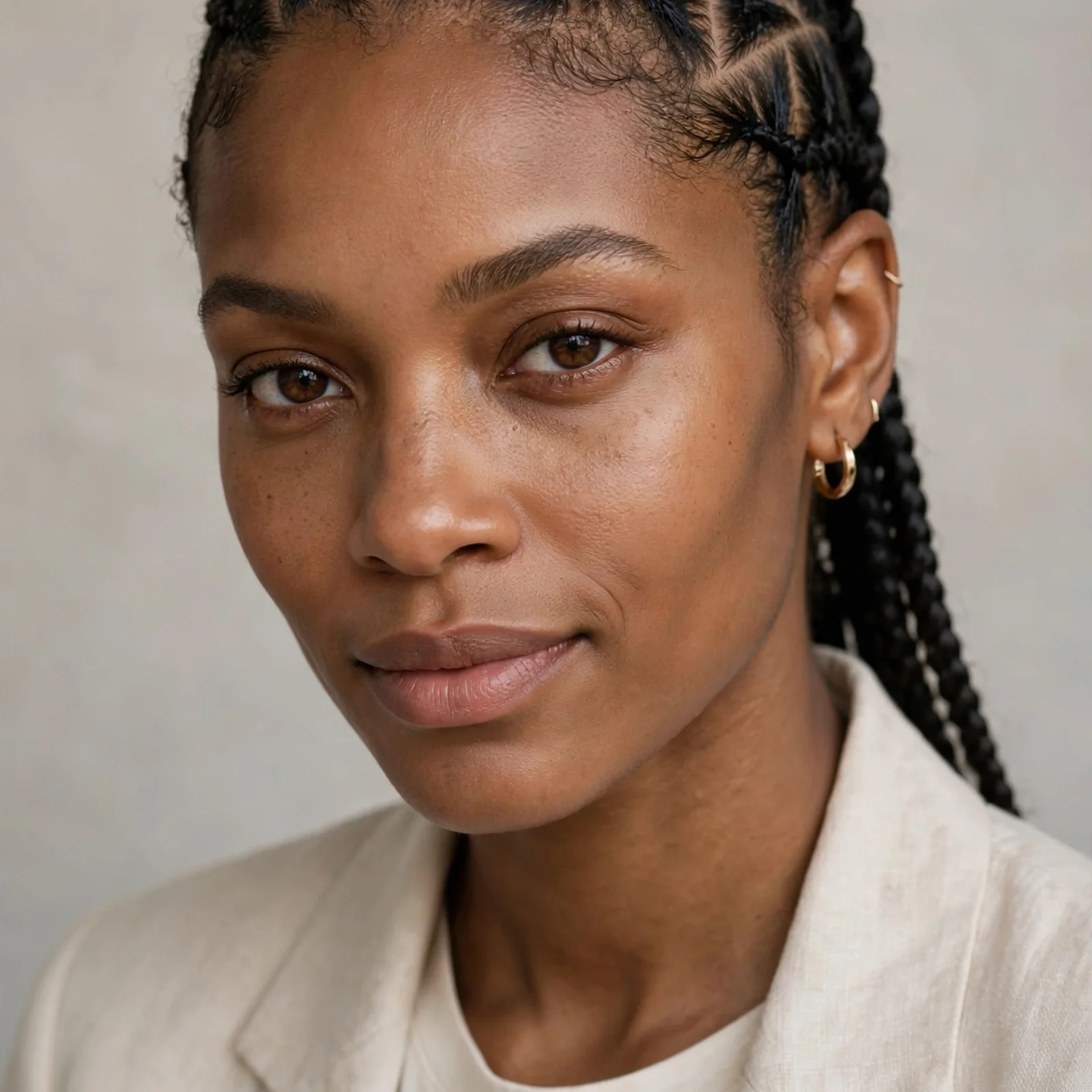 20 Gorgeous Cornrow Hairstyles for Black Women That Slay in 2026: Cornrows with Triangle Parts
