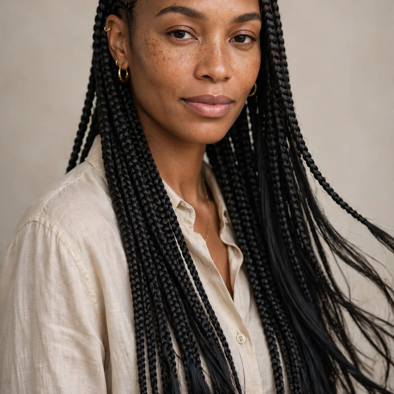 20 Gorgeous Cornrow Hairstyles for Black Women That Slay in 2026: Feed-In Cornrows with Length
