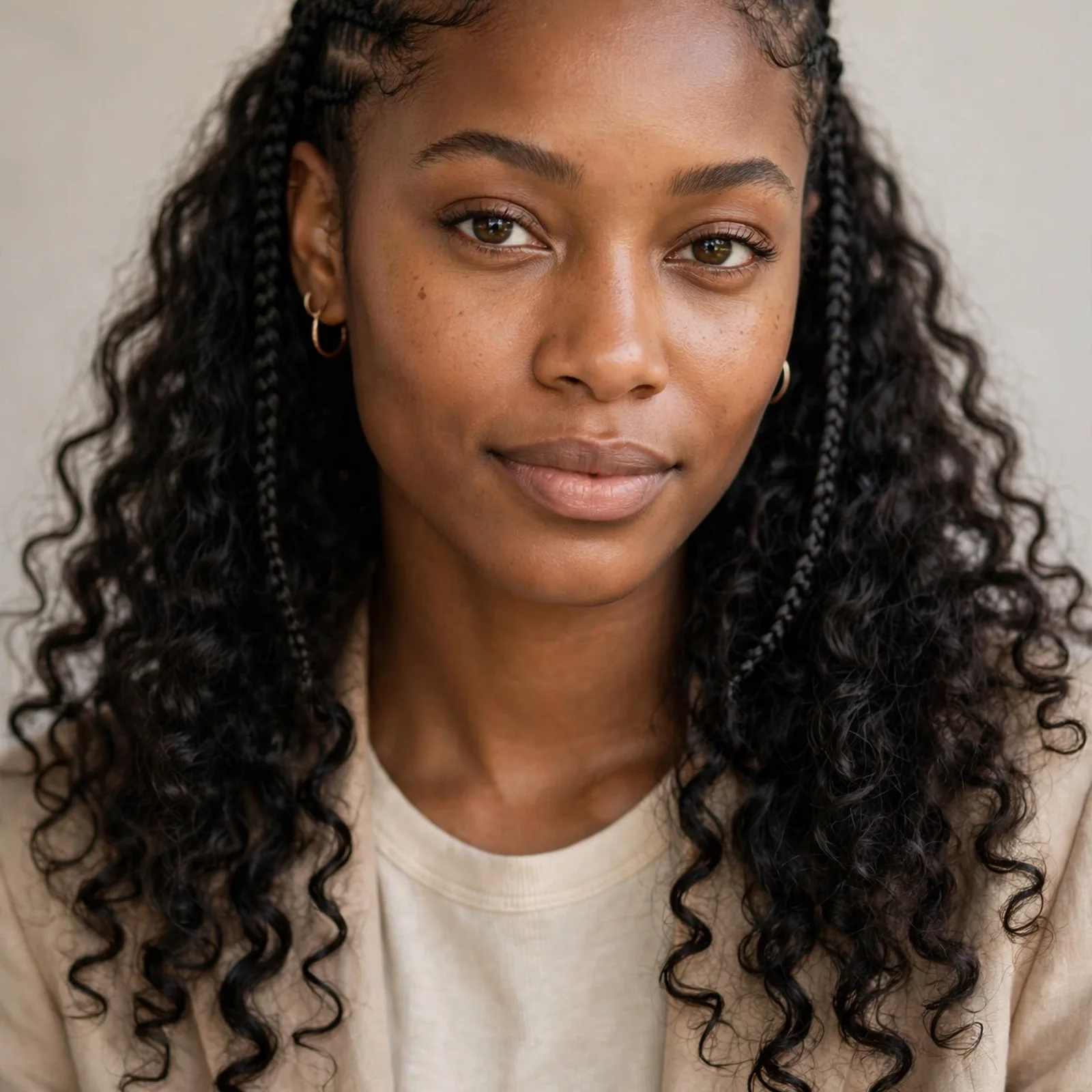 20 Gorgeous Cornrow Hairstyles for Black Women That Slay in 2026: Cornrows with Curly Ends