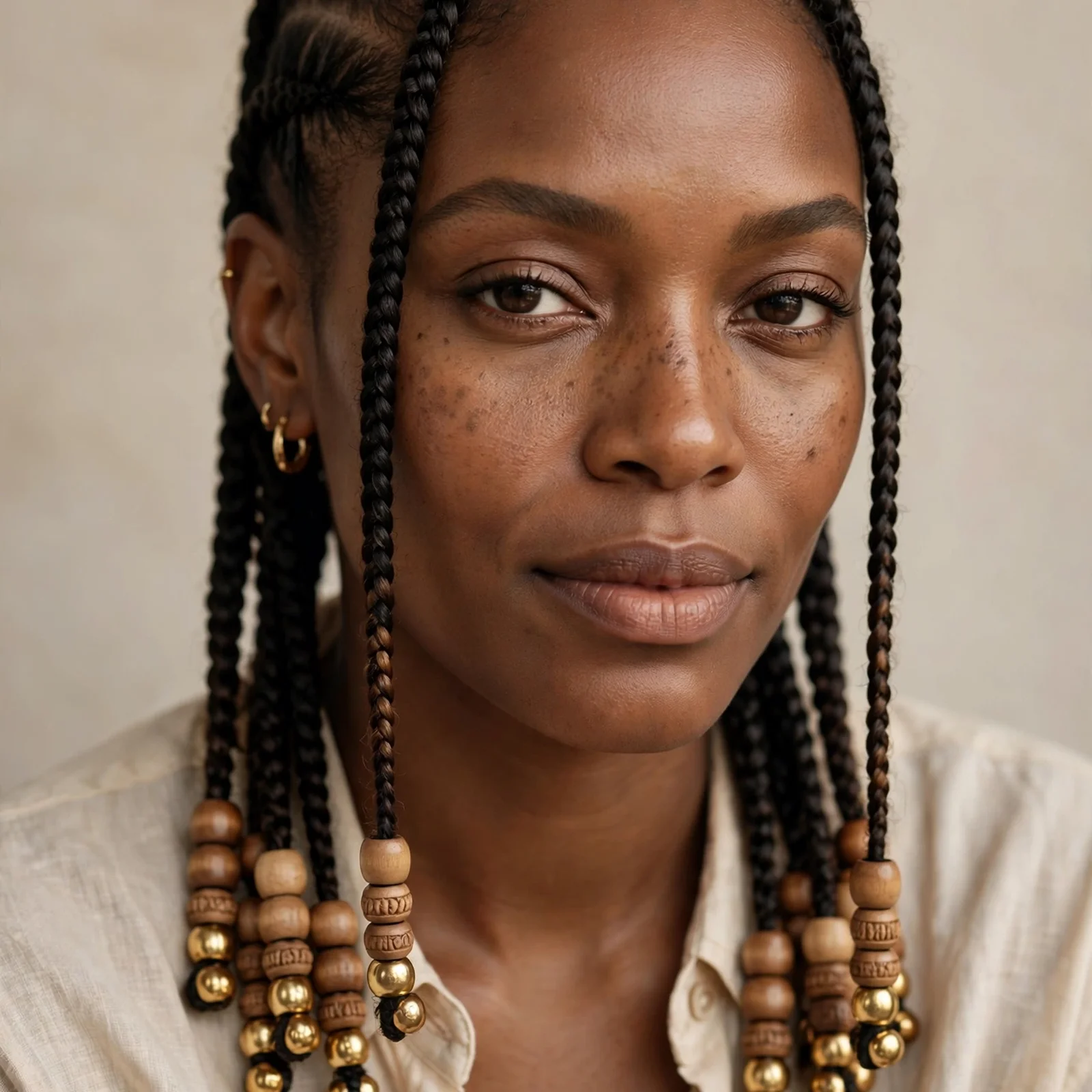 20 Gorgeous Cornrow Hairstyles for Black Women That Slay in 2026: Cornrows with Beads