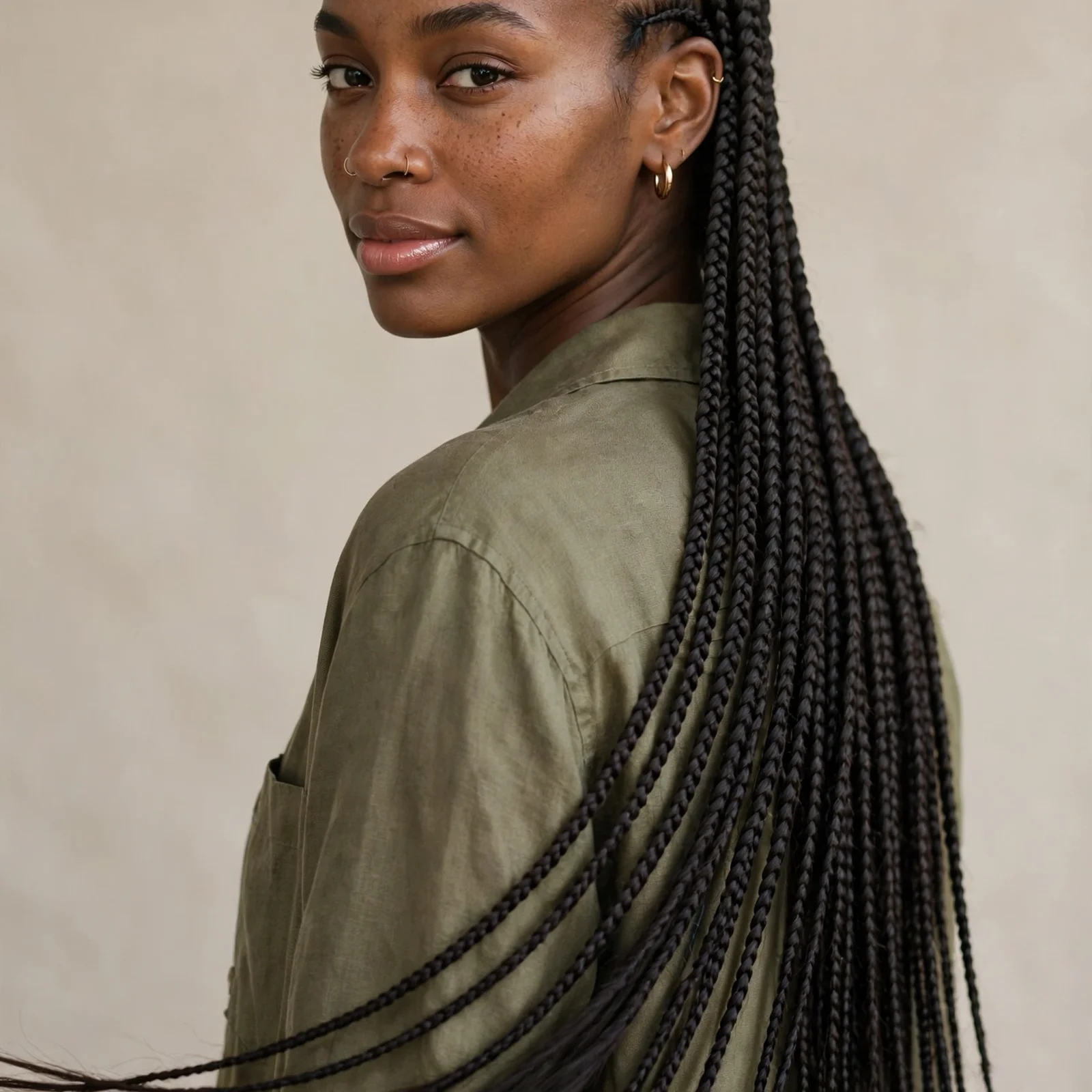 20 Gorgeous Cornrow Hairstyles for Black Women That Slay in 2026: Extra-Long Cornrows