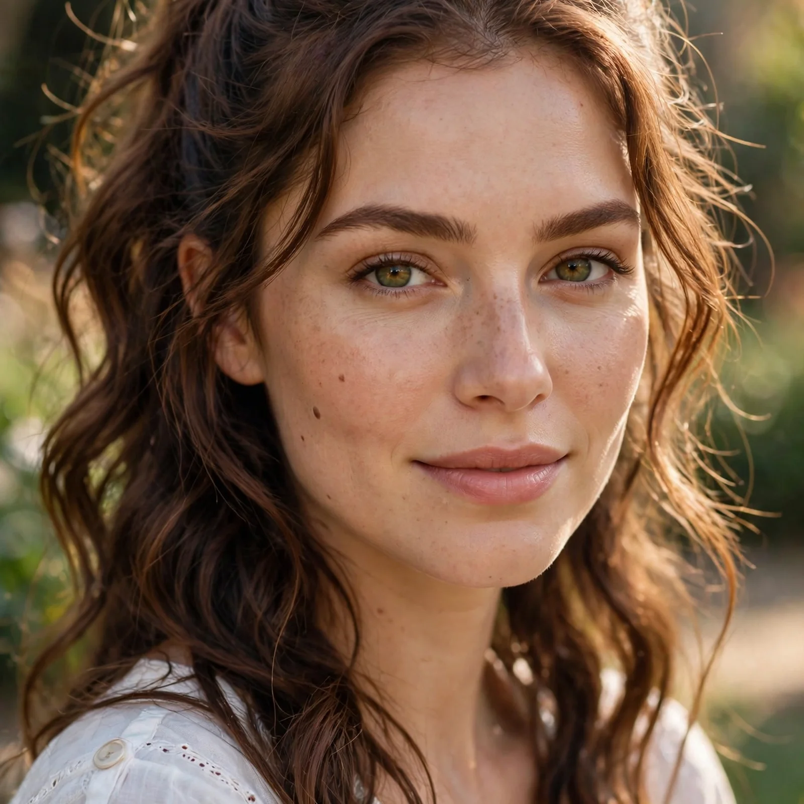 20 Defined Hairstyles for Wavy Hair Women That Stay Effortless in Summer: Half-Up Wavy Ponytail