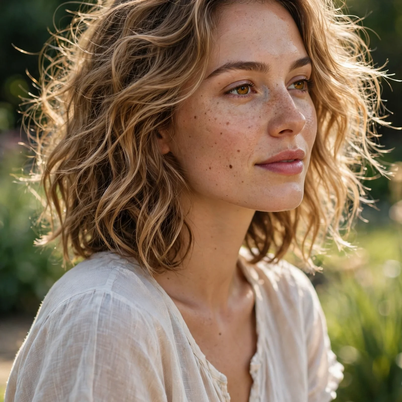 20 Defined Hairstyles for Wavy Hair Women That Stay Effortless in Summer: Airy Wavy Lob