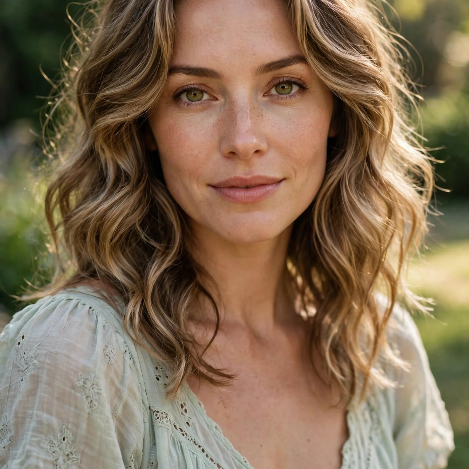 20 Defined Hairstyles for Wavy Hair Women That Stay Effortless in Summer: Defined Waves with Curtain Layers