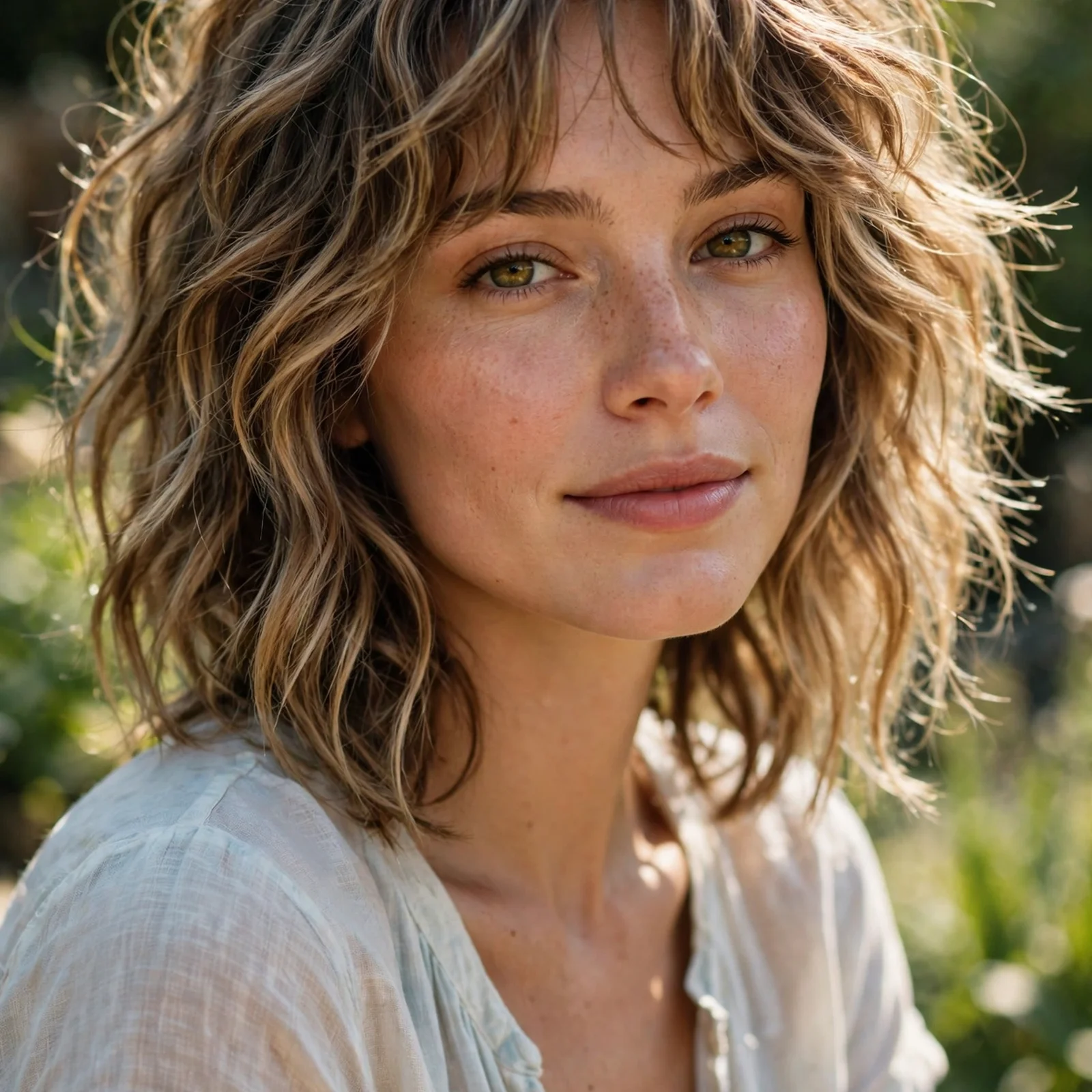 20 Defined Hairstyles for Wavy Hair Women That Stay Effortless in Summer: Textured Wavy Shag