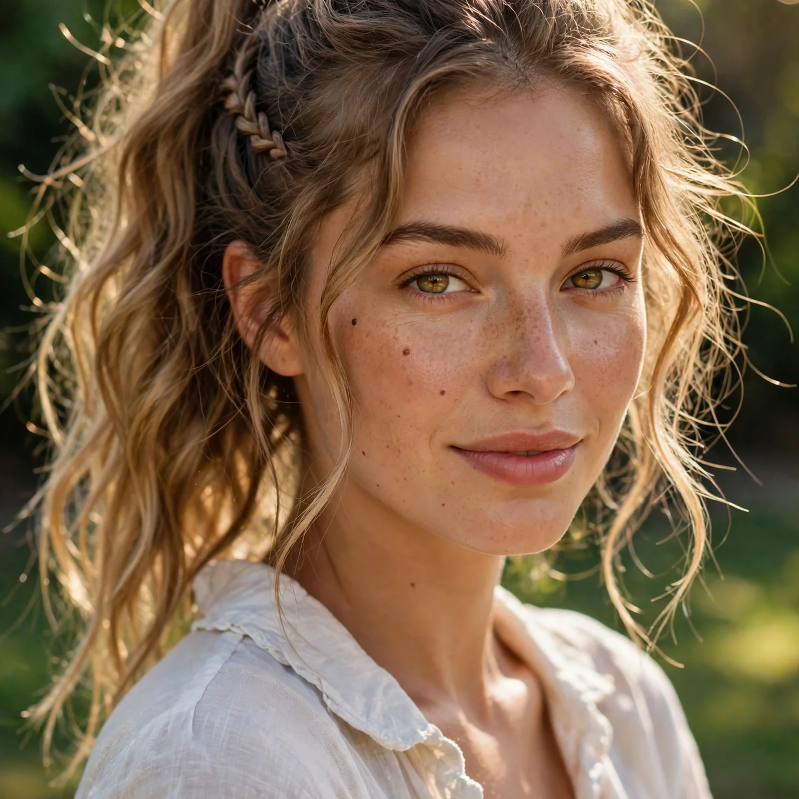20 Defined Hairstyles for Wavy Hair Women That Stay Effortless in Summer: Beachy Wavy Braided Ponytail