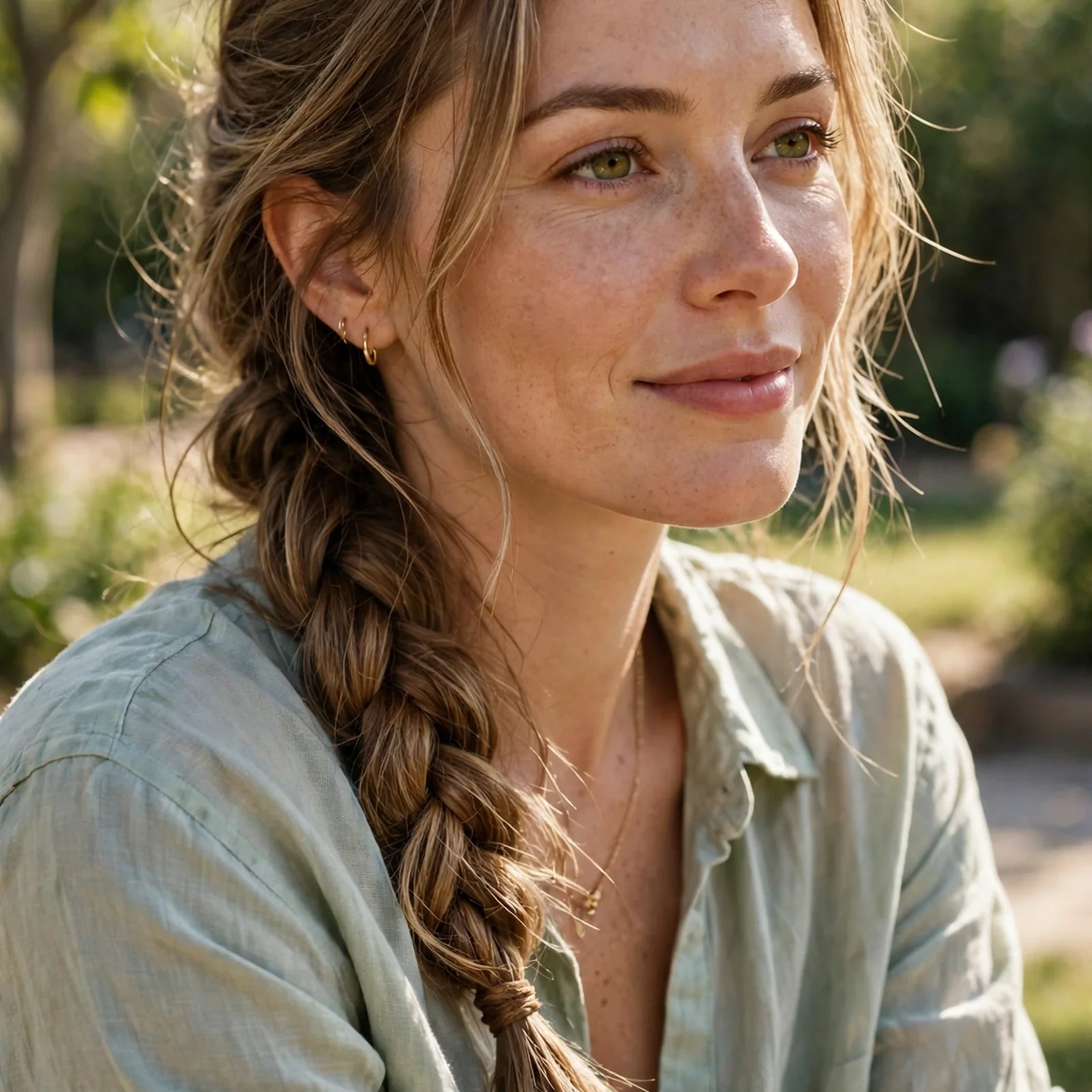 20 Effortless Summer Hairstyles for Women That Stay Intact in Heat: Loose Side Braid