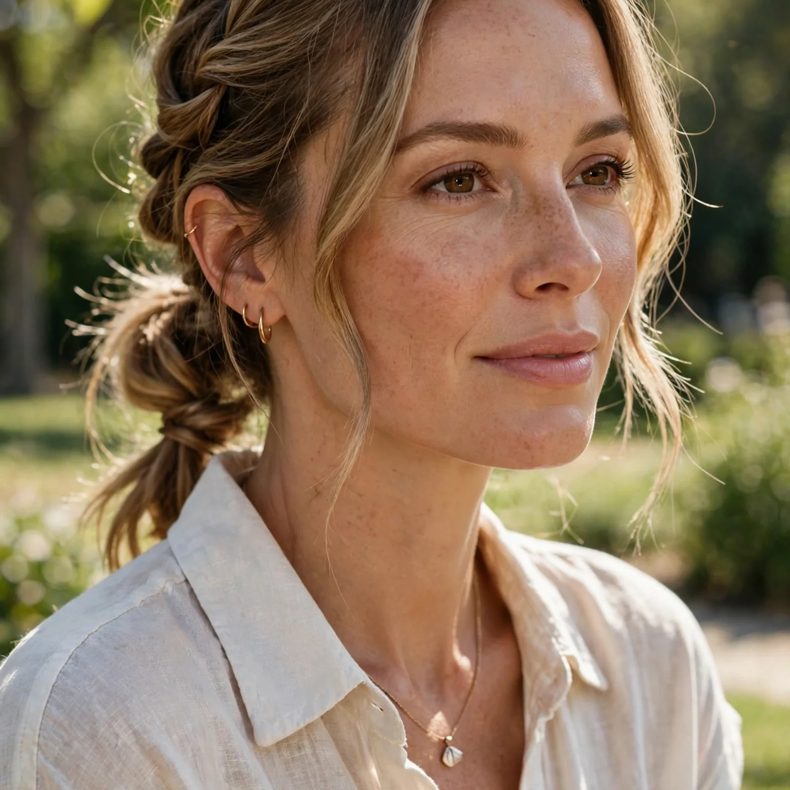 20 Effortless Summer Hairstyles for Women That Stay Intact in Heat: Twisted Low Ponytail