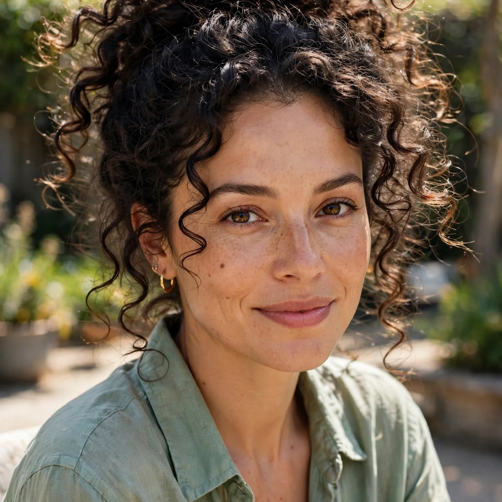 20 Effortless Summer Hairstyles for Women That Stay Intact in Heat: Pineapple Updo for Curly Hair