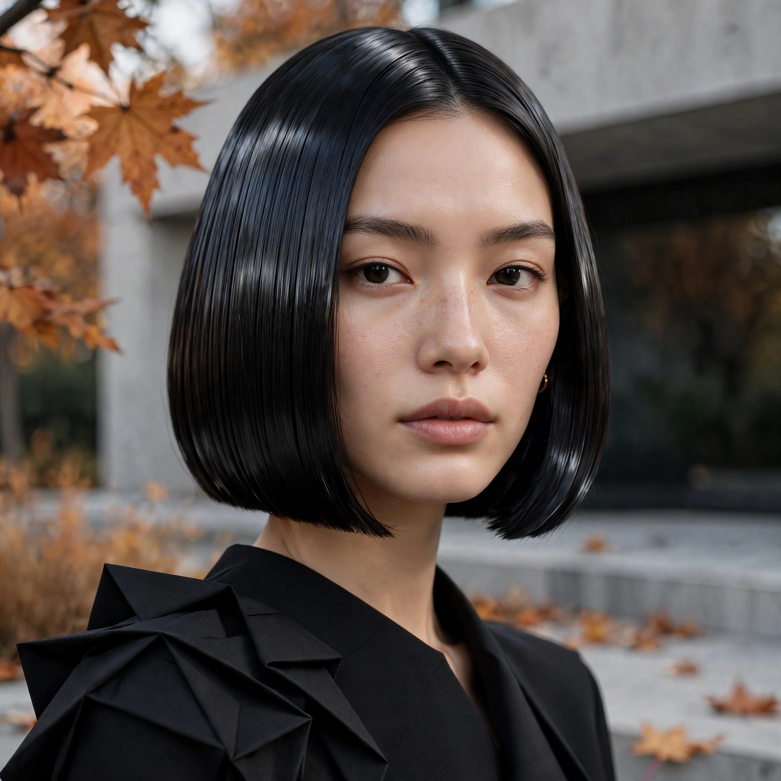 Sleek Glass Bob