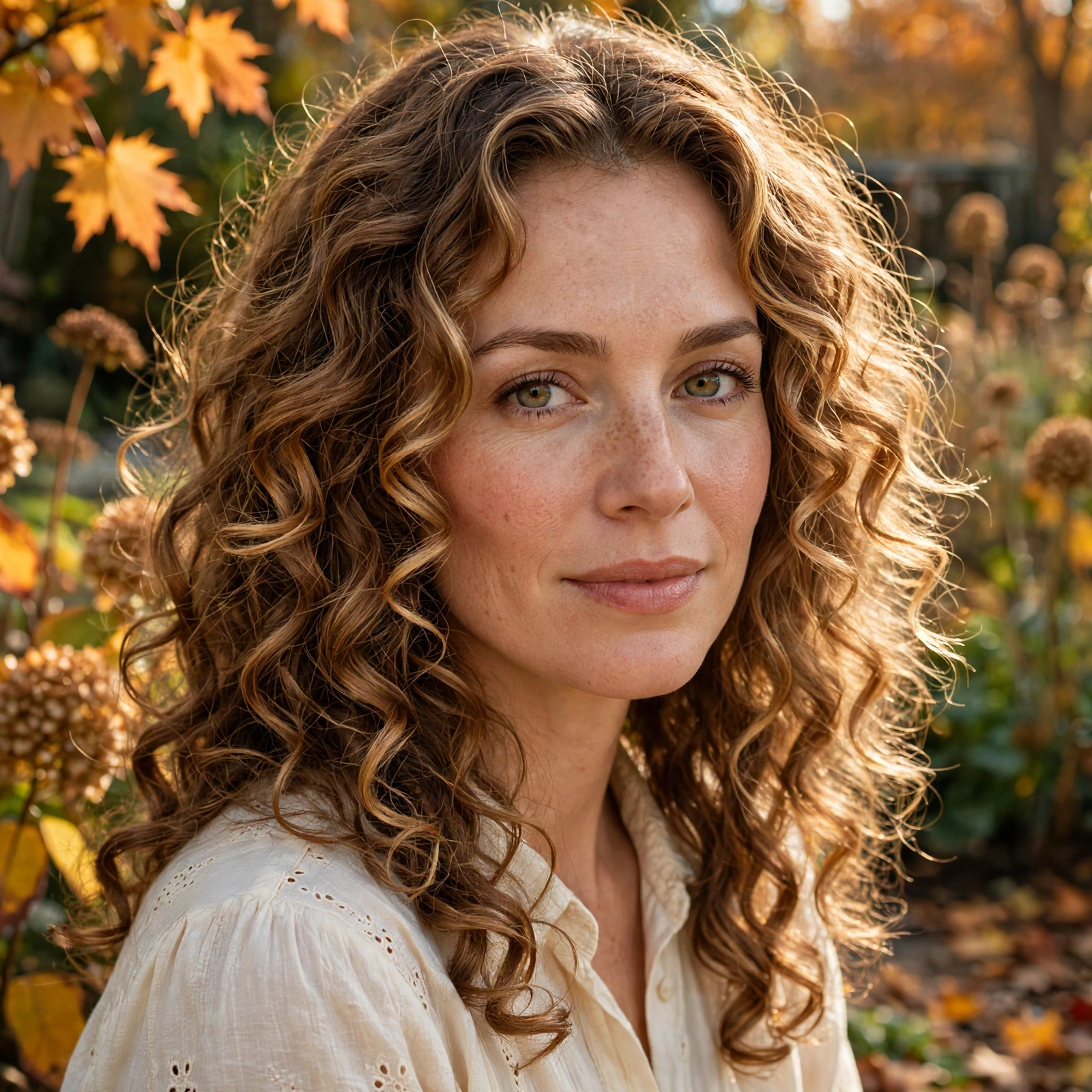 Long Layers with Face-Framing Curls