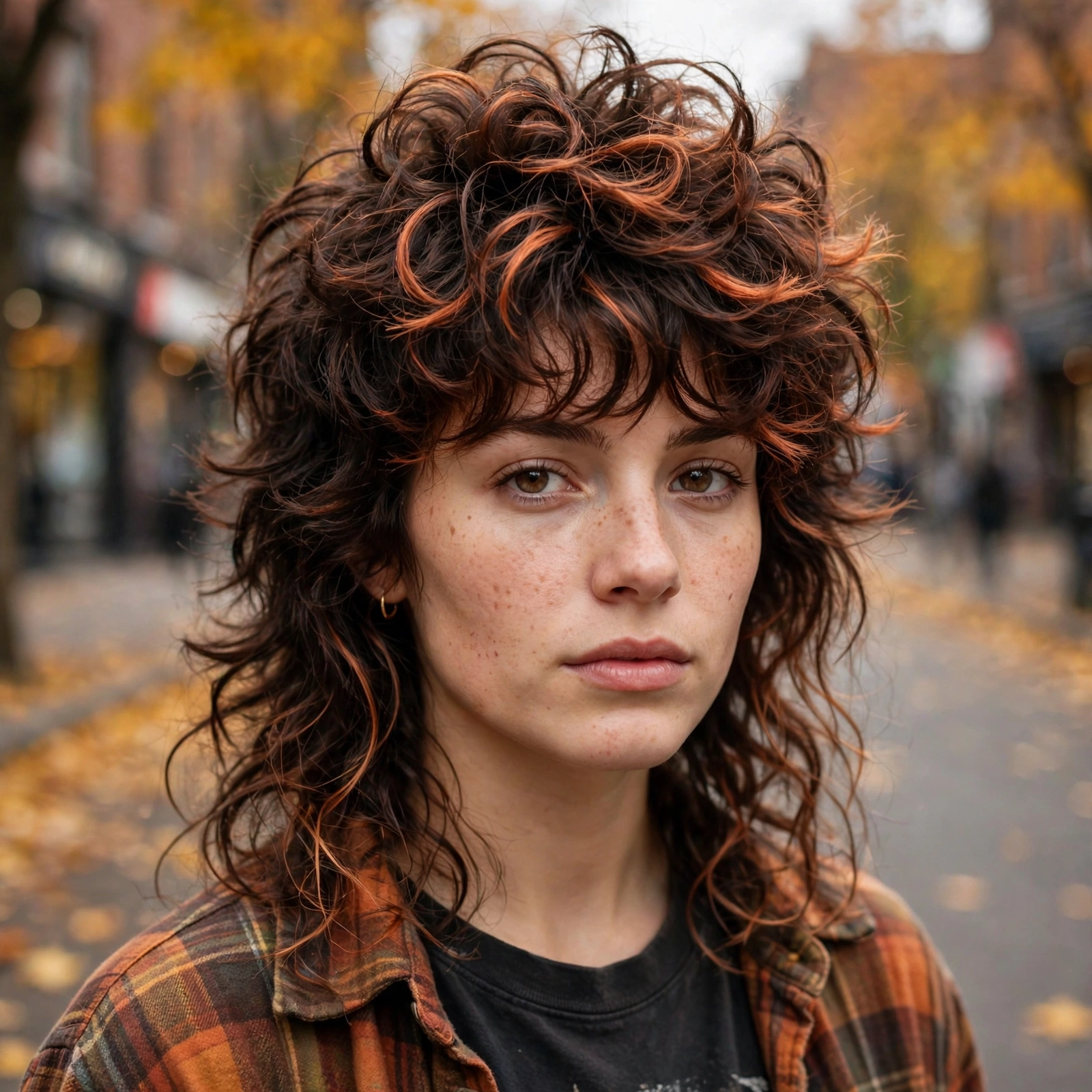 The Curly Wolf Cut
