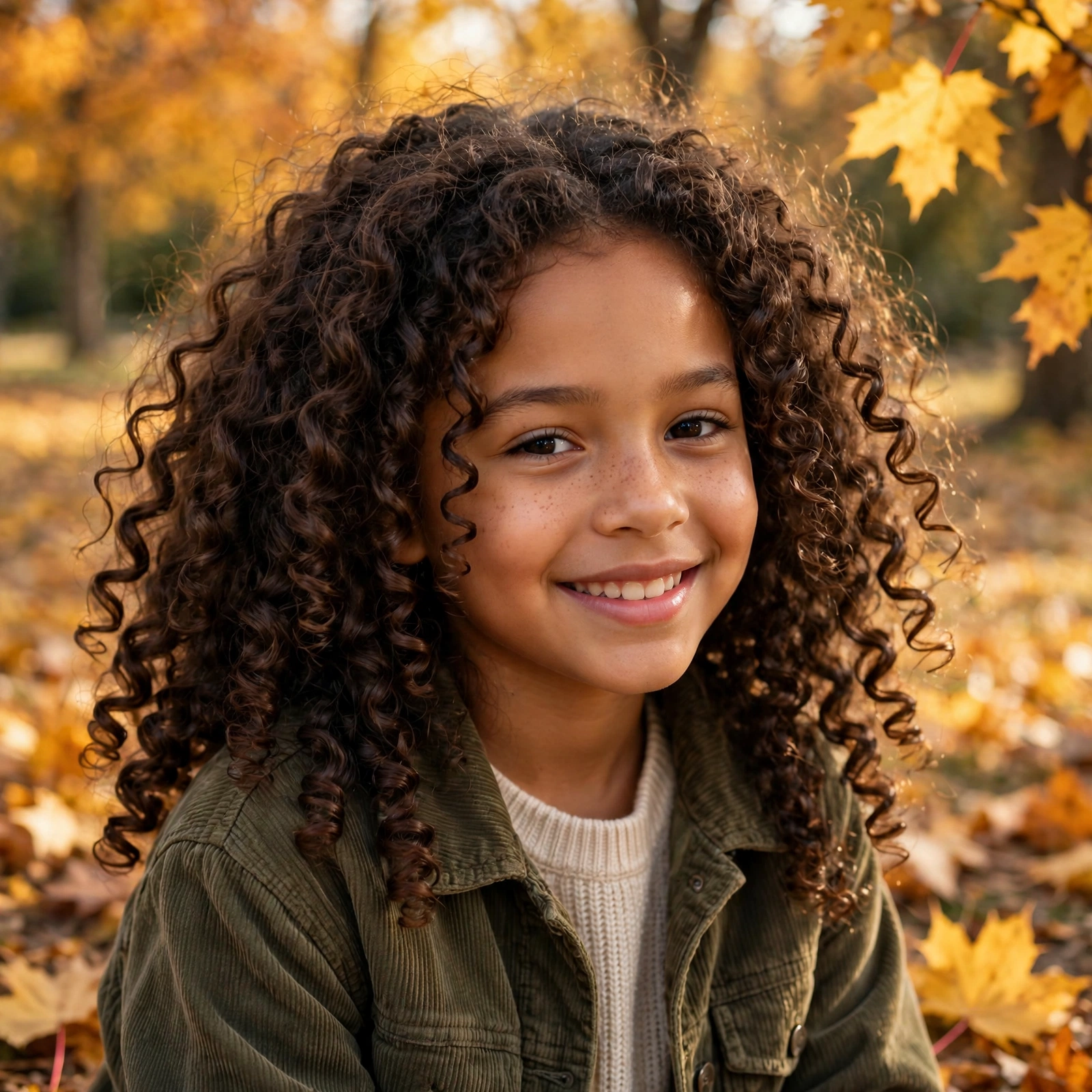 Crisp Fall Wash-and-Go