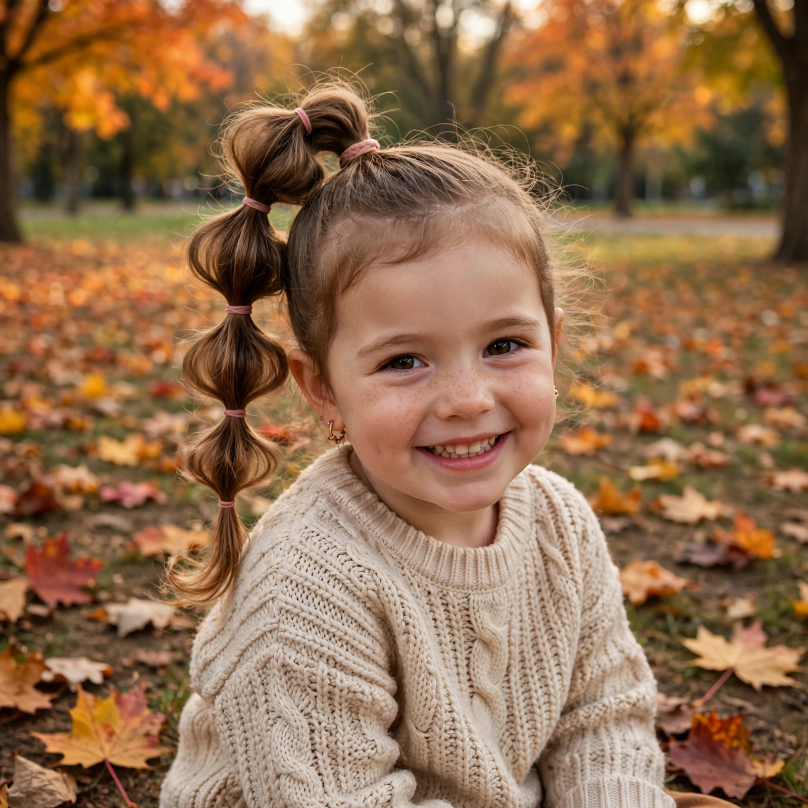 Bouncy Double Pigtails