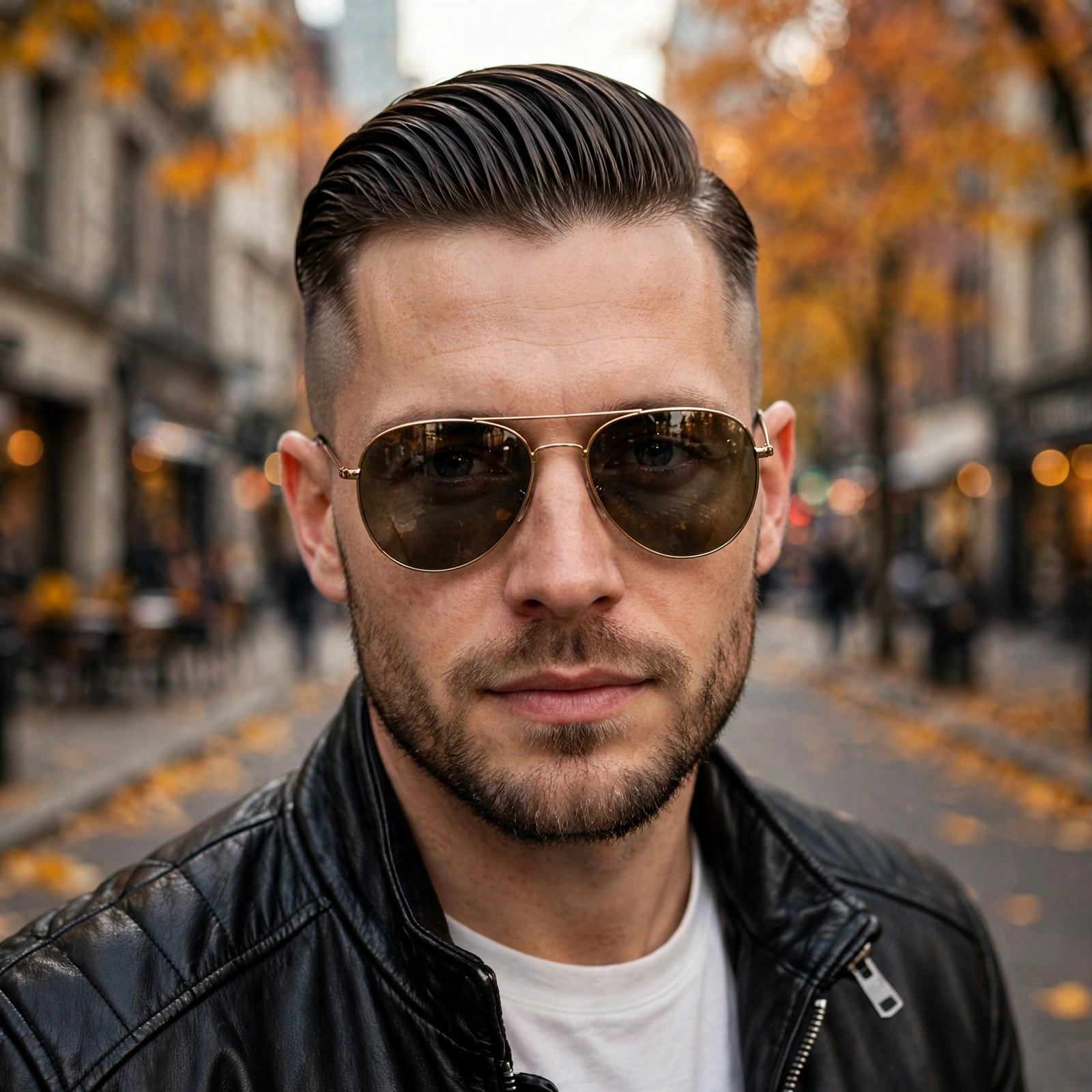 Slicked-Back Undercut