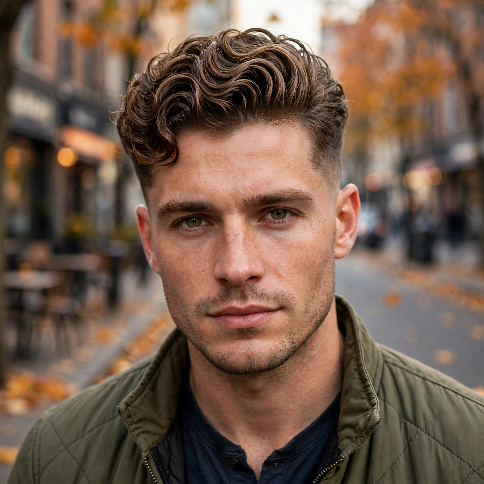 Wavy Faux Hawk