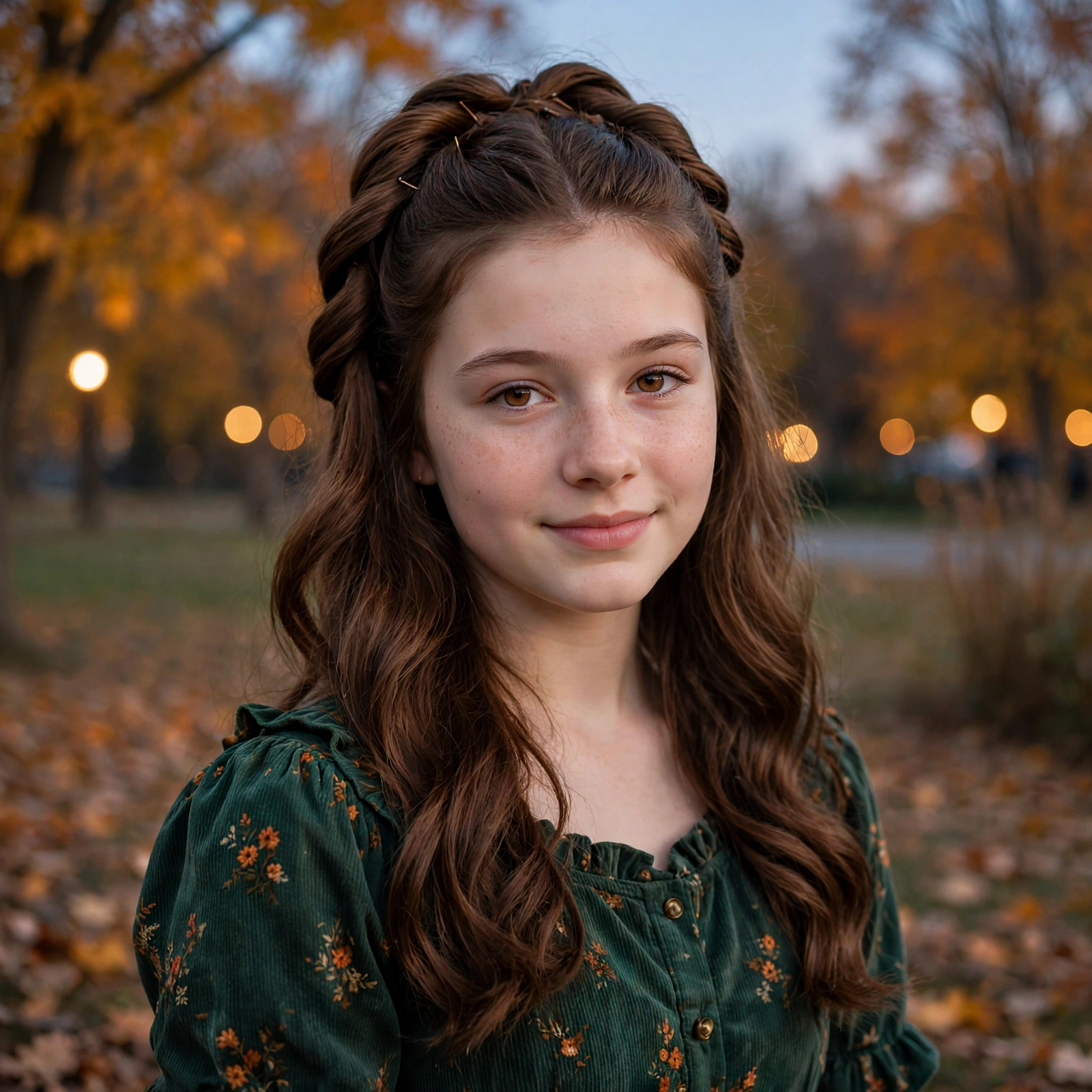 Twisted Half-Updo