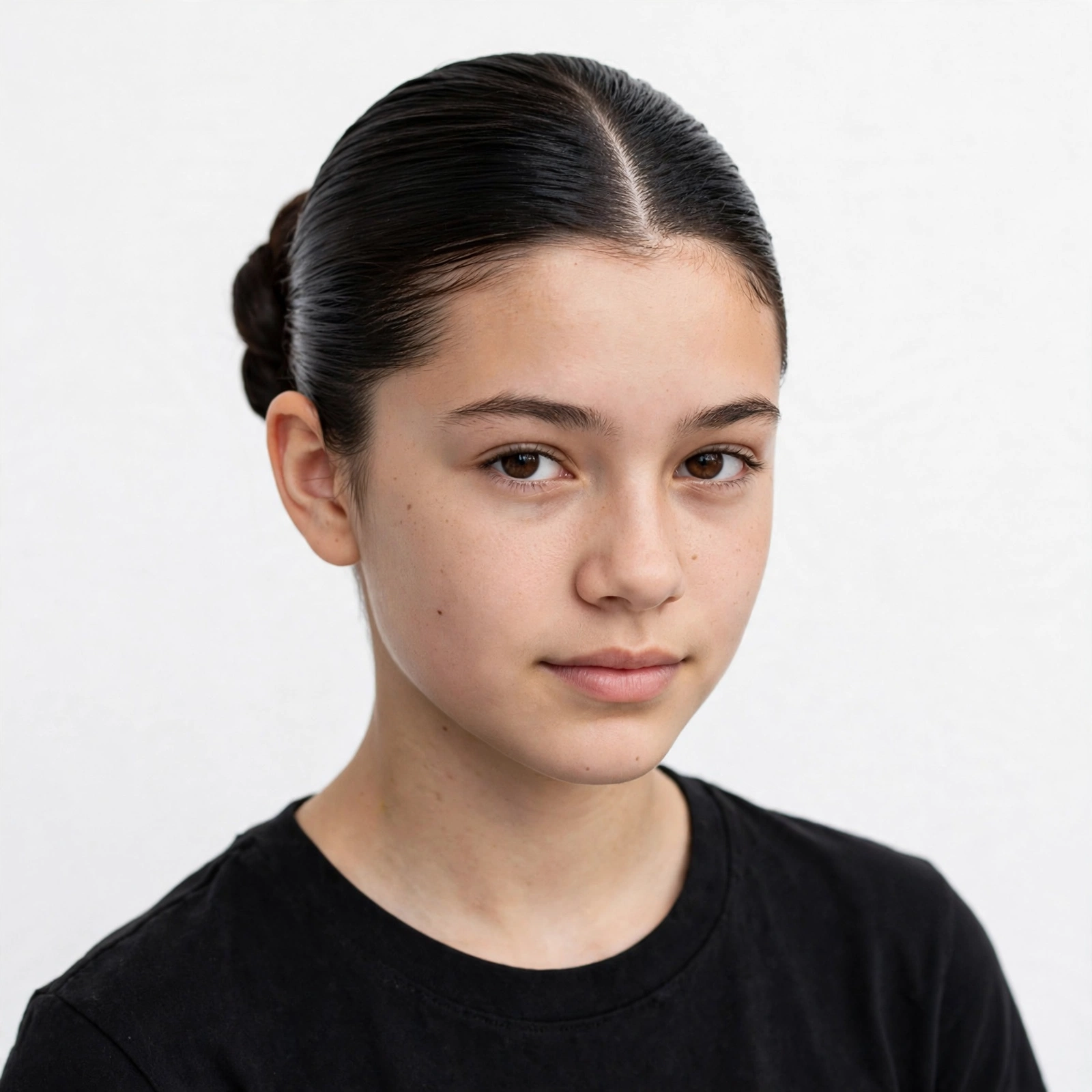 The Slicked-Back Bun