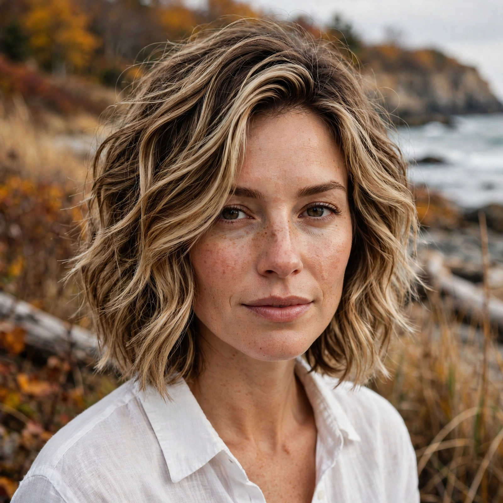 Textured Lob with Beach Waves
