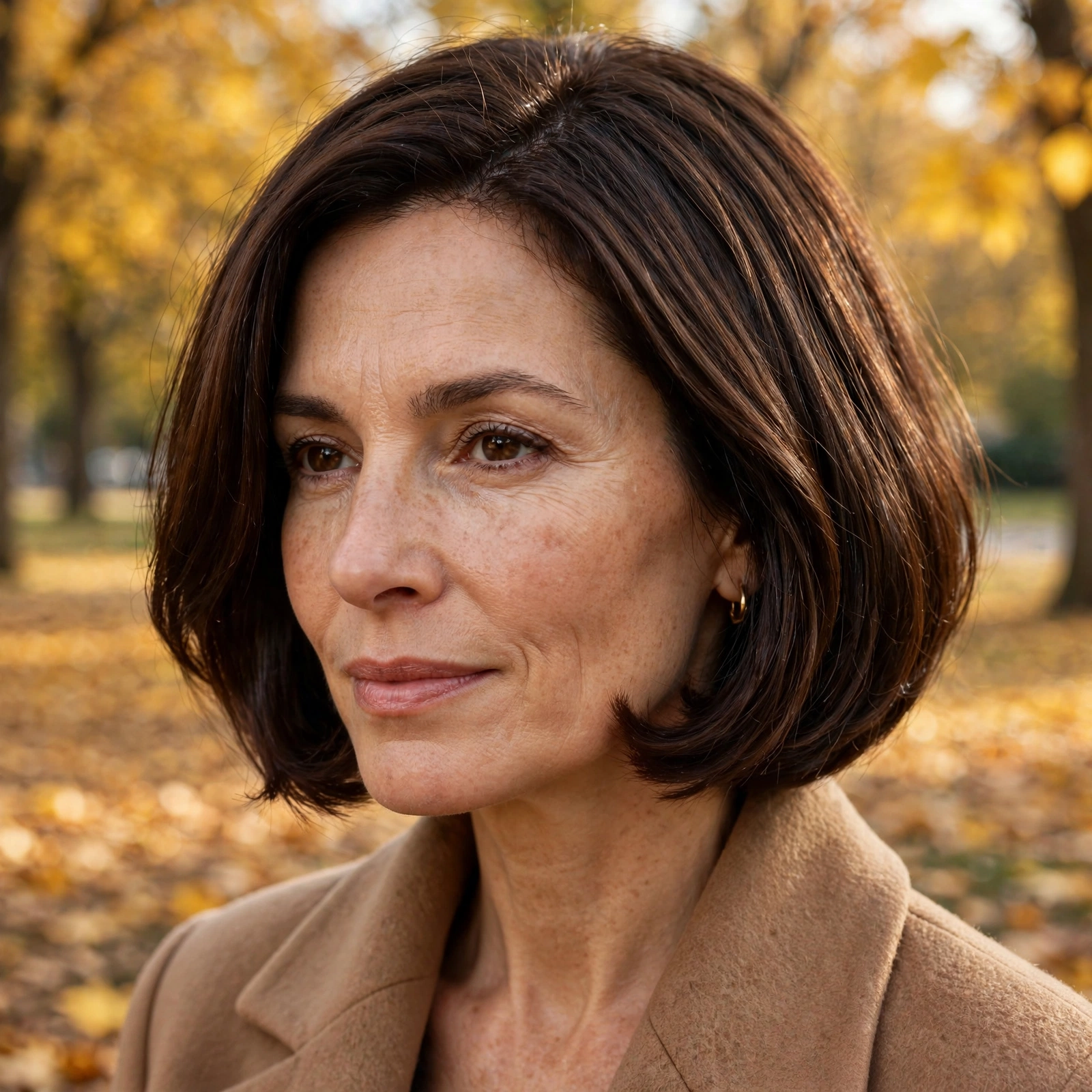 Fall Hairstyles for Women Over 40: The Modern French Bob