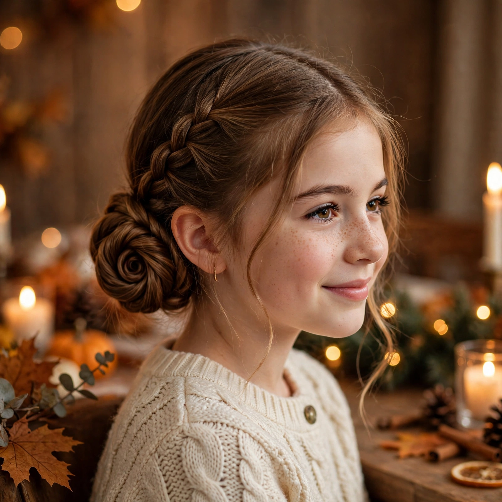Twinkle-Light Fairy Crown Braid