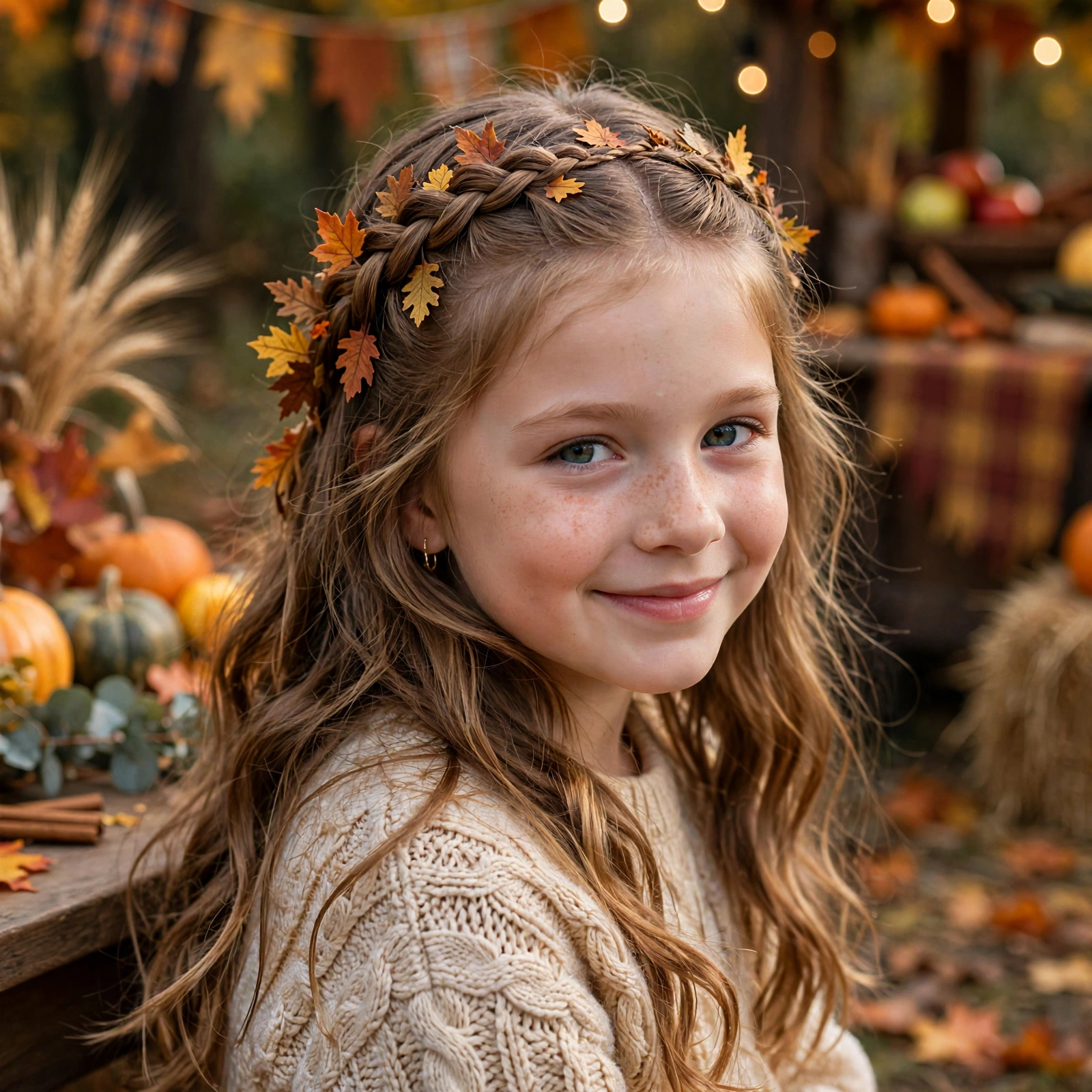 Pumpkin Patch Bouncy Curls