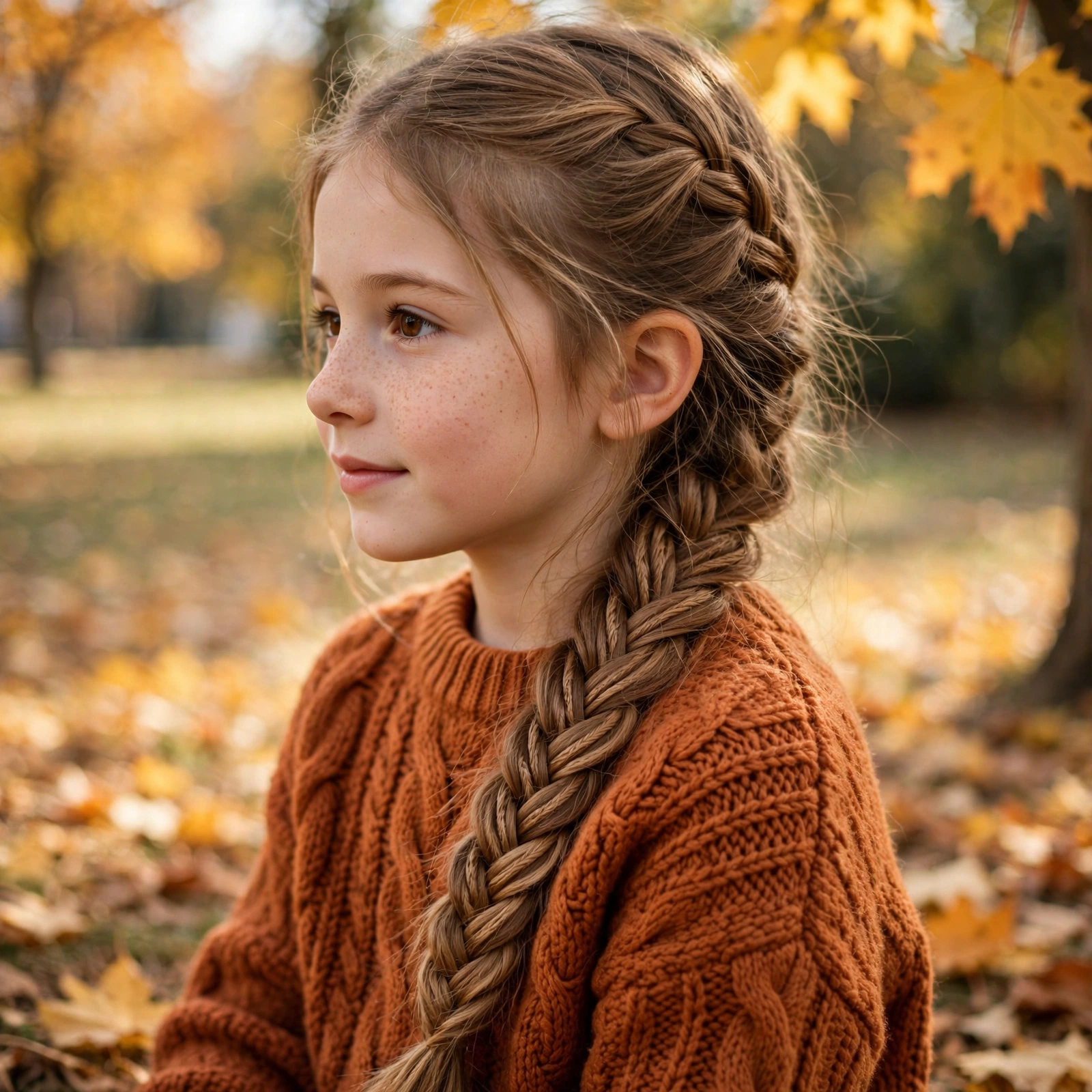 Front French Braid Headband