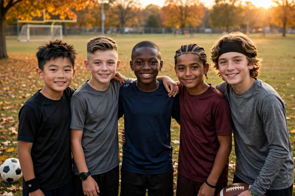 12 Fall Sports Hairstyles for Boys (Stay Put All Game)