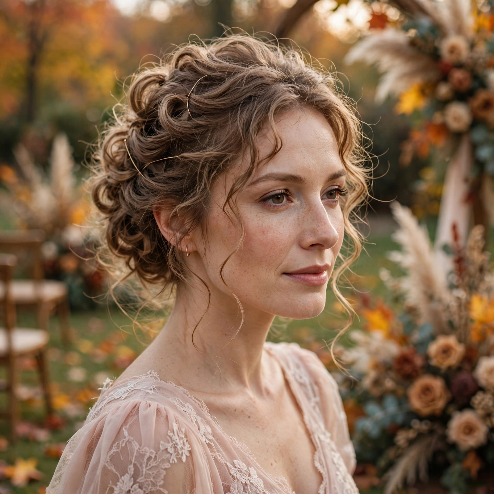 Braided Crown Updo