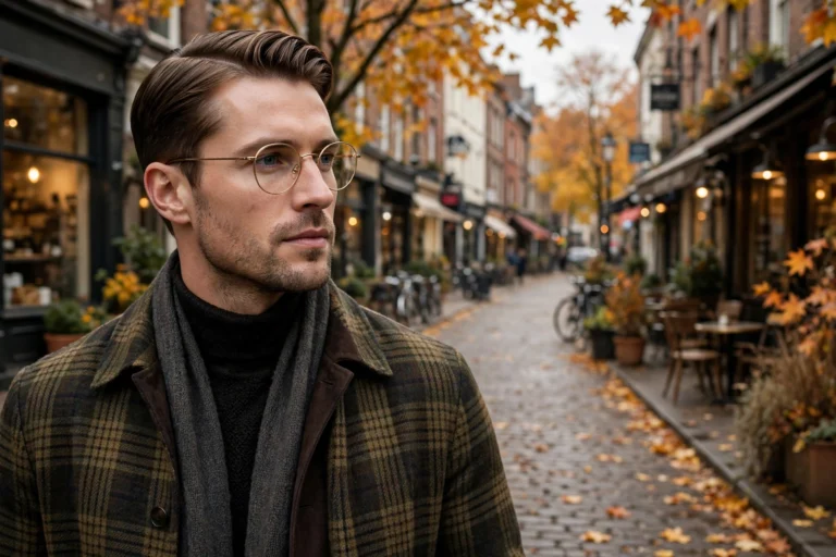 10 Fall Hairstyles for Men With Glasses